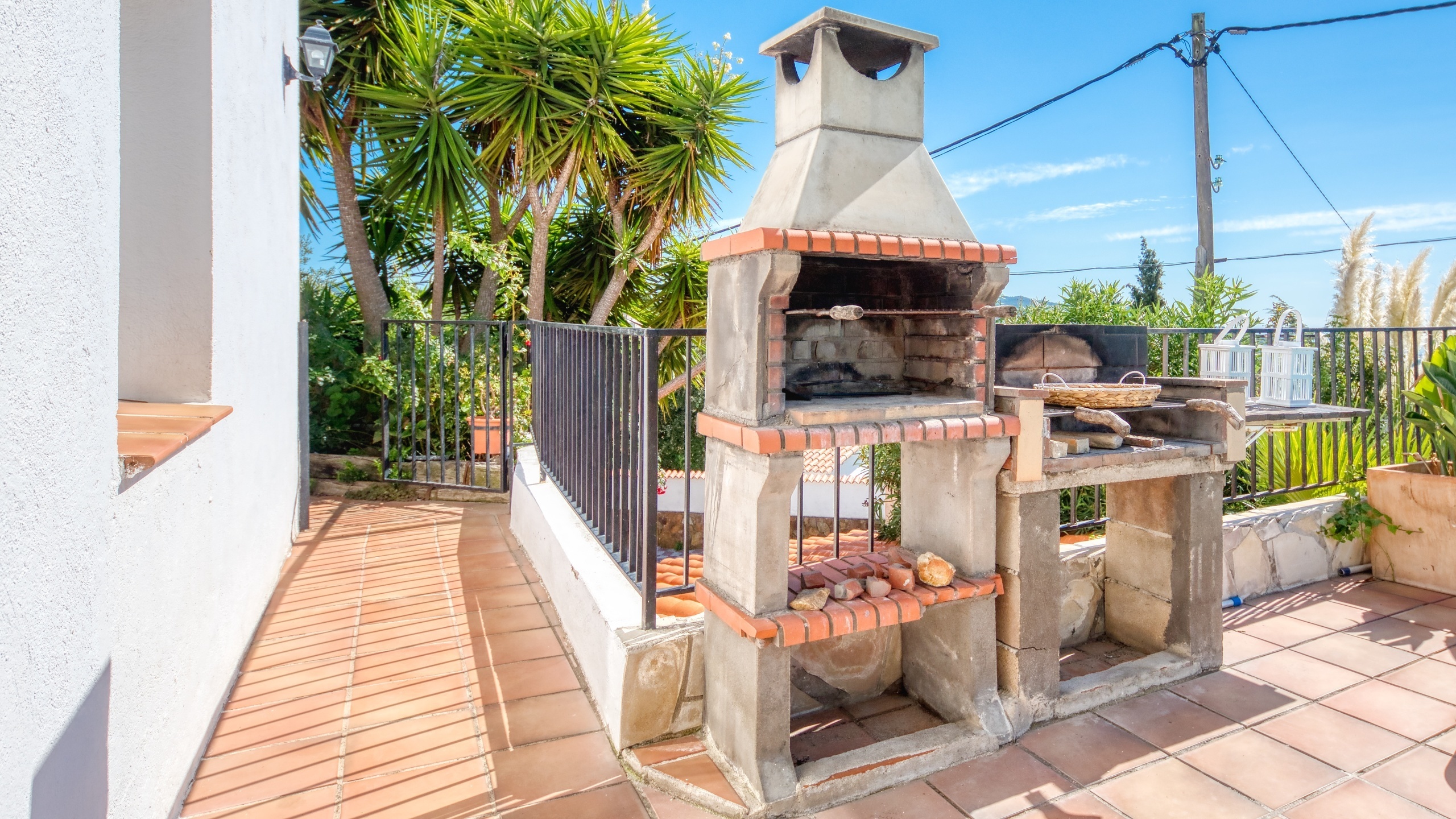 Villas de vacances Costa Brava Espagne - Villa Sofia - Espace barbecue