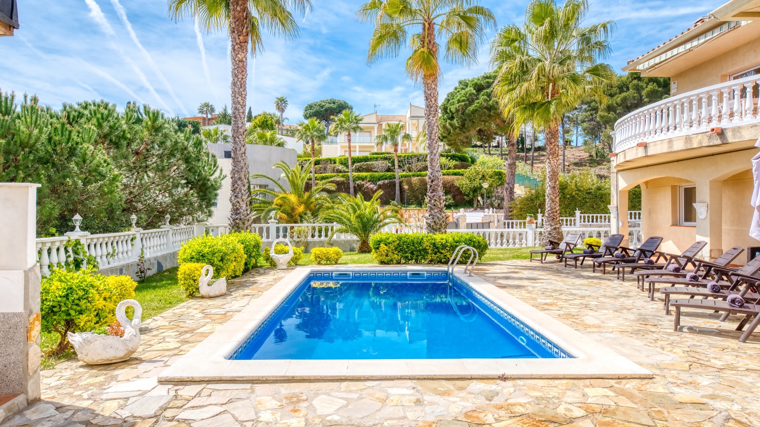 Villas de vacances Costa Brava Espagne - Villa Estrella - Piscine