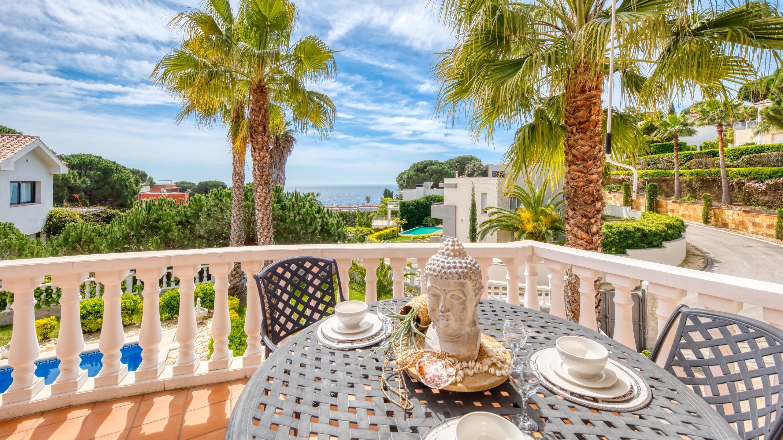 Villas de vacances Costa Brava Espagne - Villa Estrella - L’une des vues