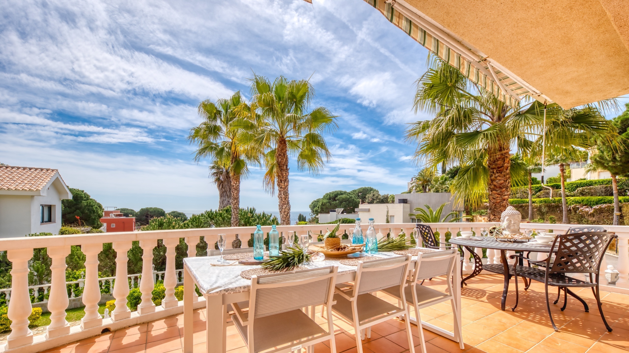 Villas de vacances Costa Brava Espagne - Villa Estrella - Terrasse