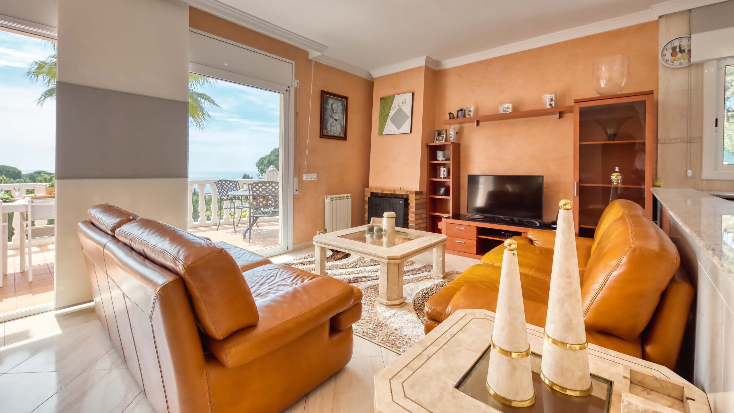 Villas de vacances Costa Brava Espagne - Villa Estrella - Espace de vie