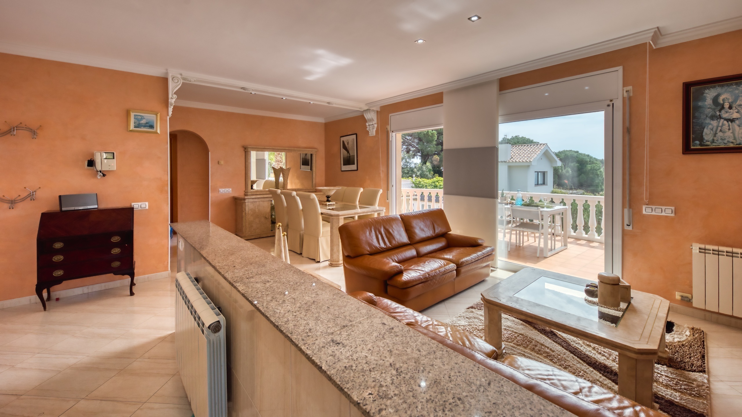 Villas de vacances Costa Brava Espagne - Villa Estrella - Espace de vie