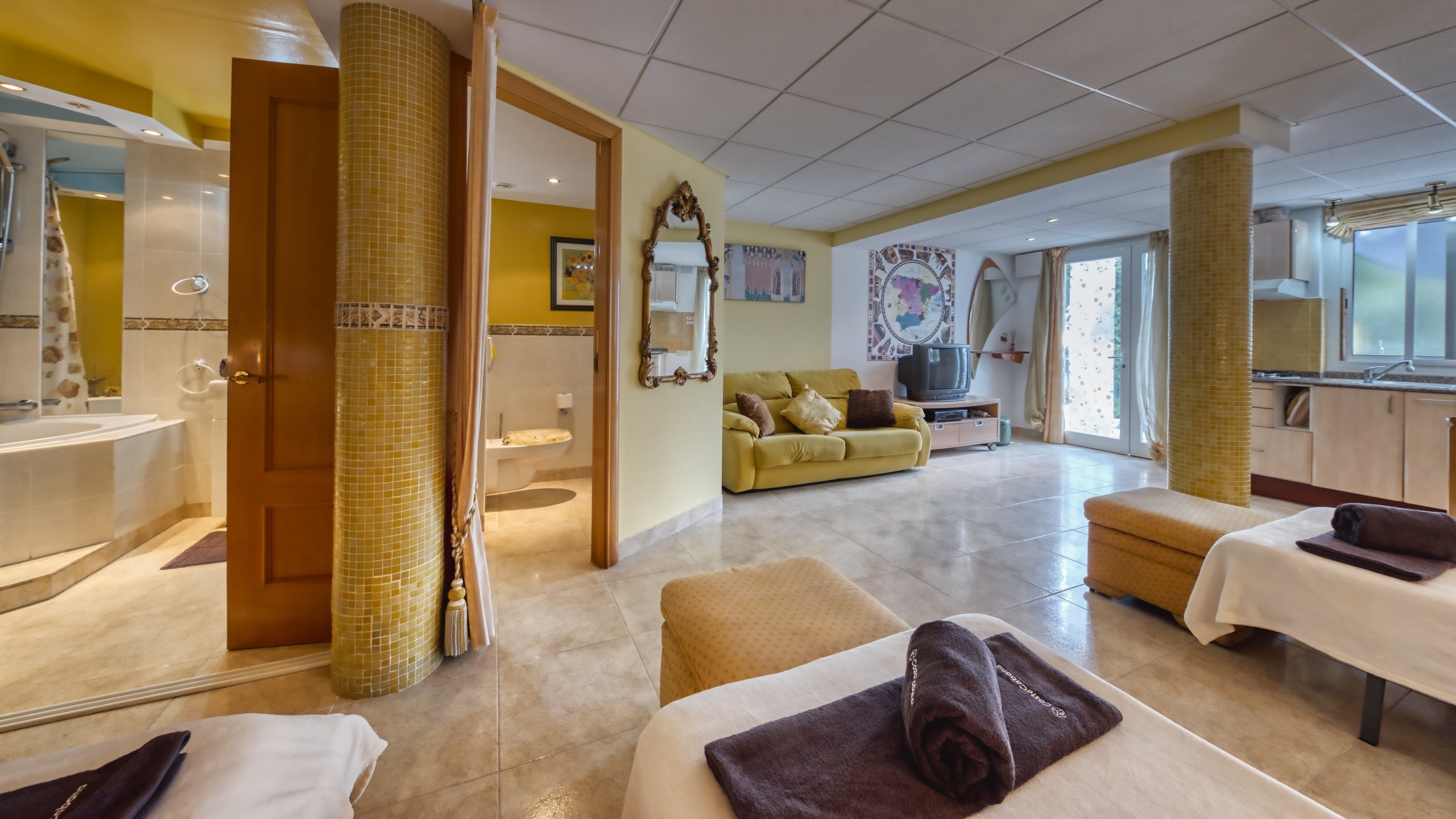 Villas de vacances Costa Brava Espagne - Villa Geolouk - Espace de vie