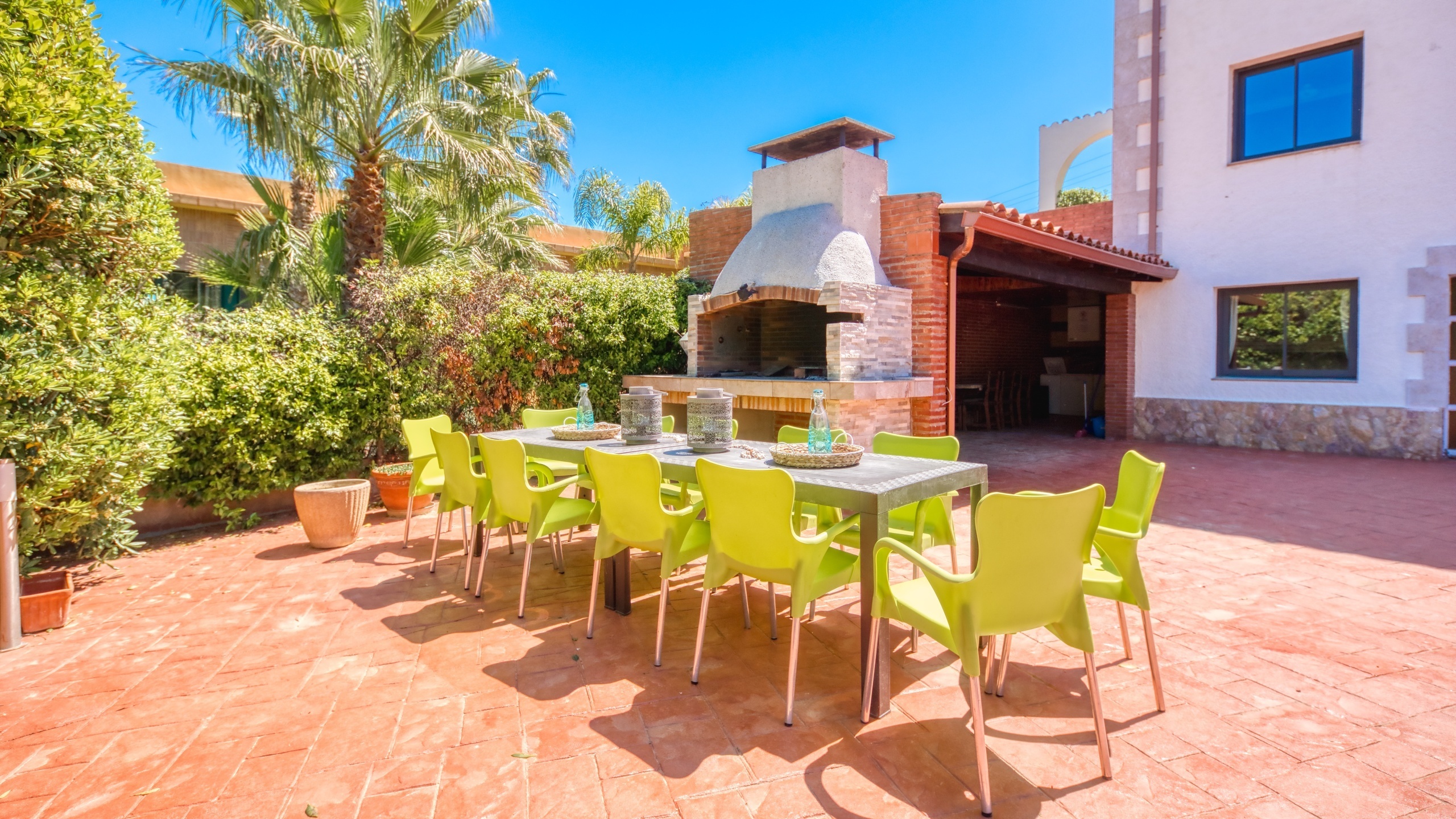 Villas de vacances Costa Brava Espagne - Villa Jaruco - Espace barbecue