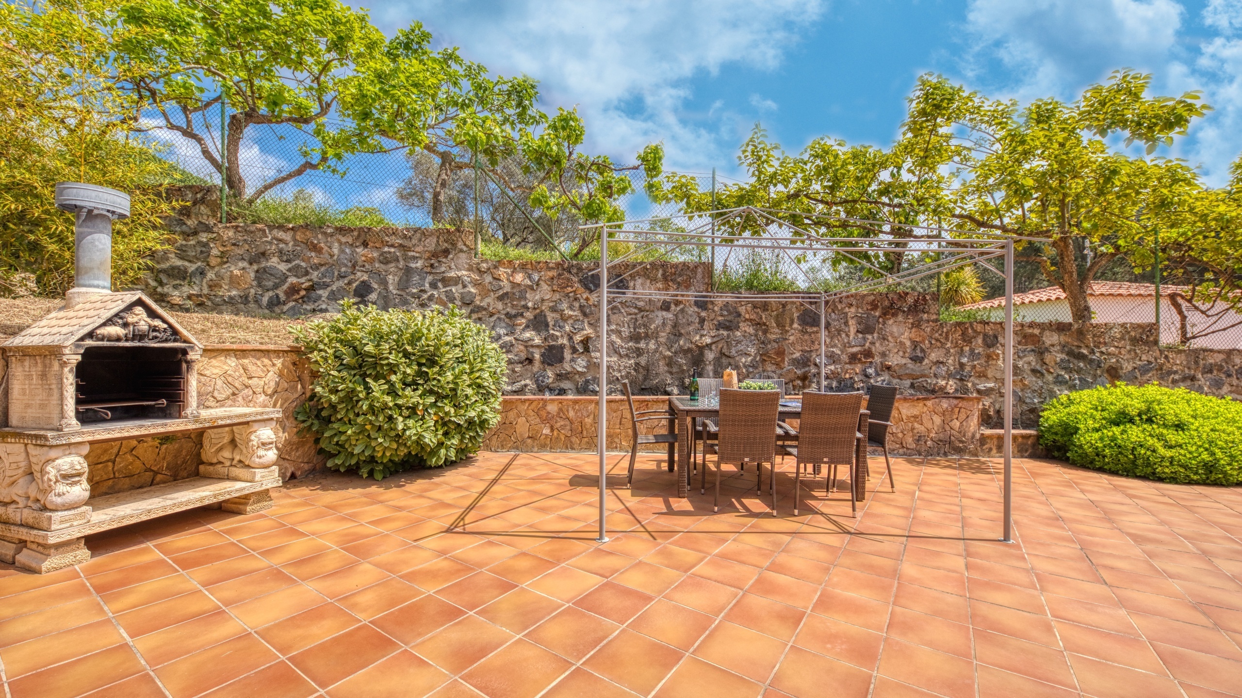 Villas de vacances Costa Brava Espagne - Villa Lloret - Terrasse