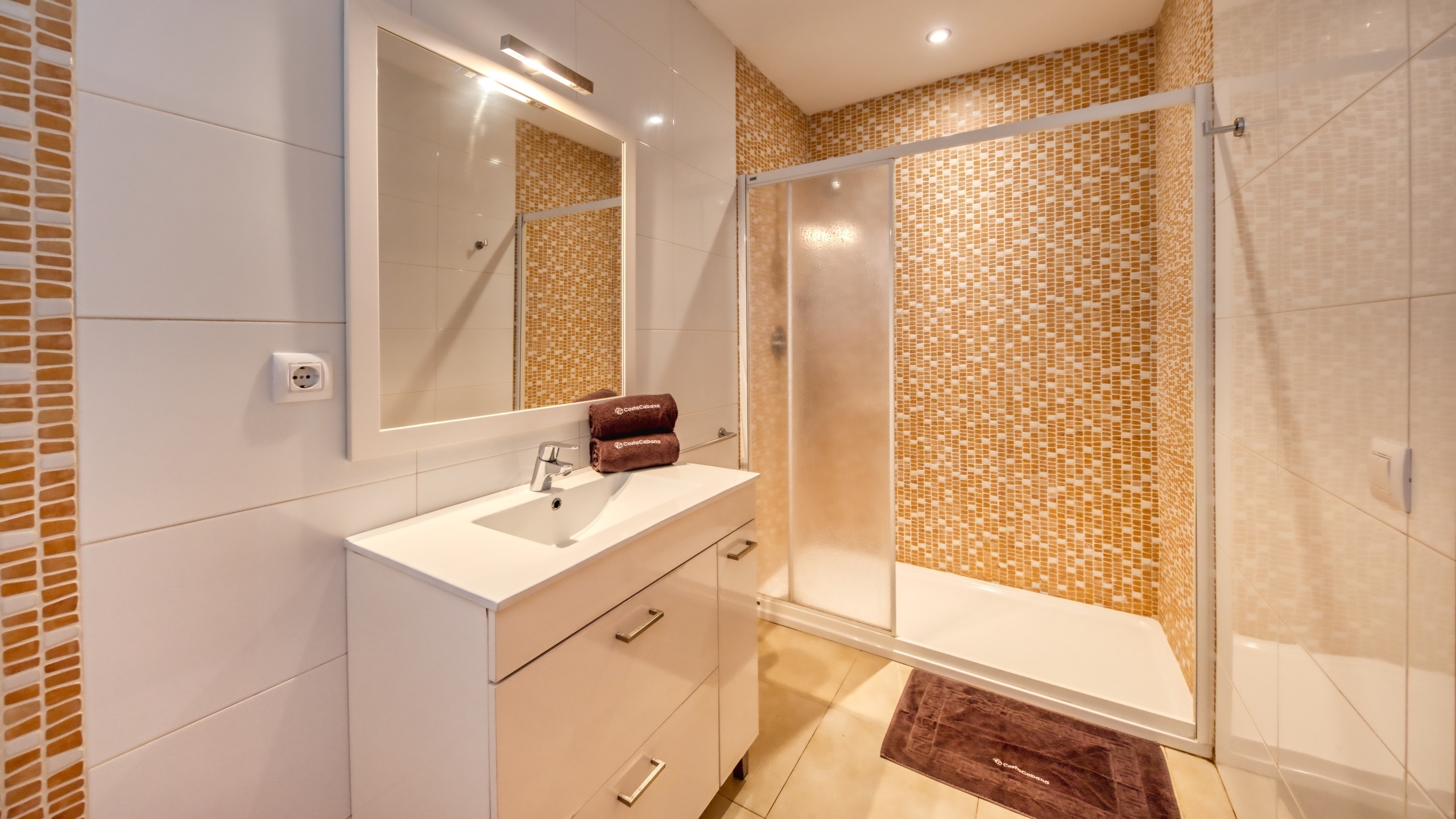 Villas de vacances Costa Brava Espagne - Villa Lloret - Salle de Bains