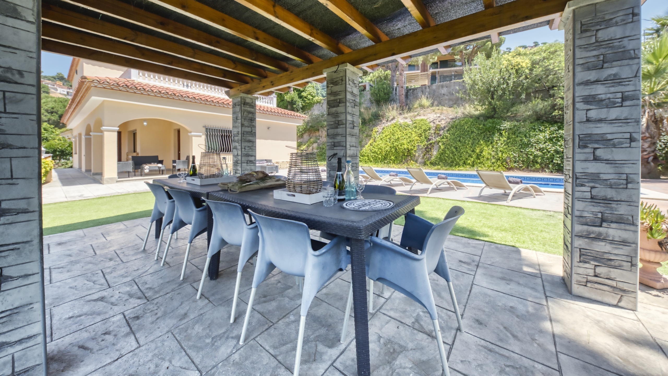 Villas de vacances Costa Brava Espagne - Villa Paris - Salon