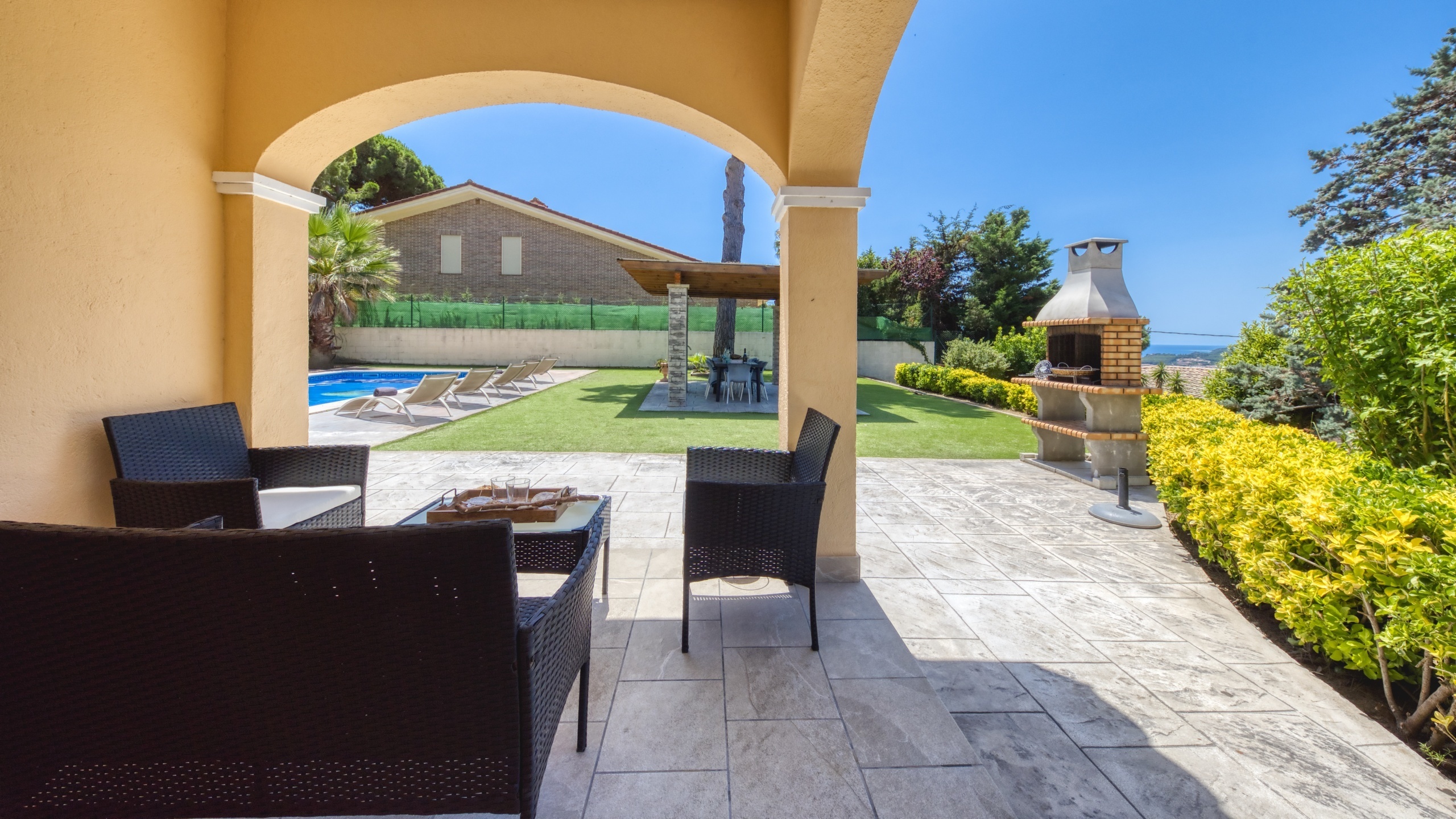 Villas de vacances Costa Brava Espagne - Villa Paris - Salon