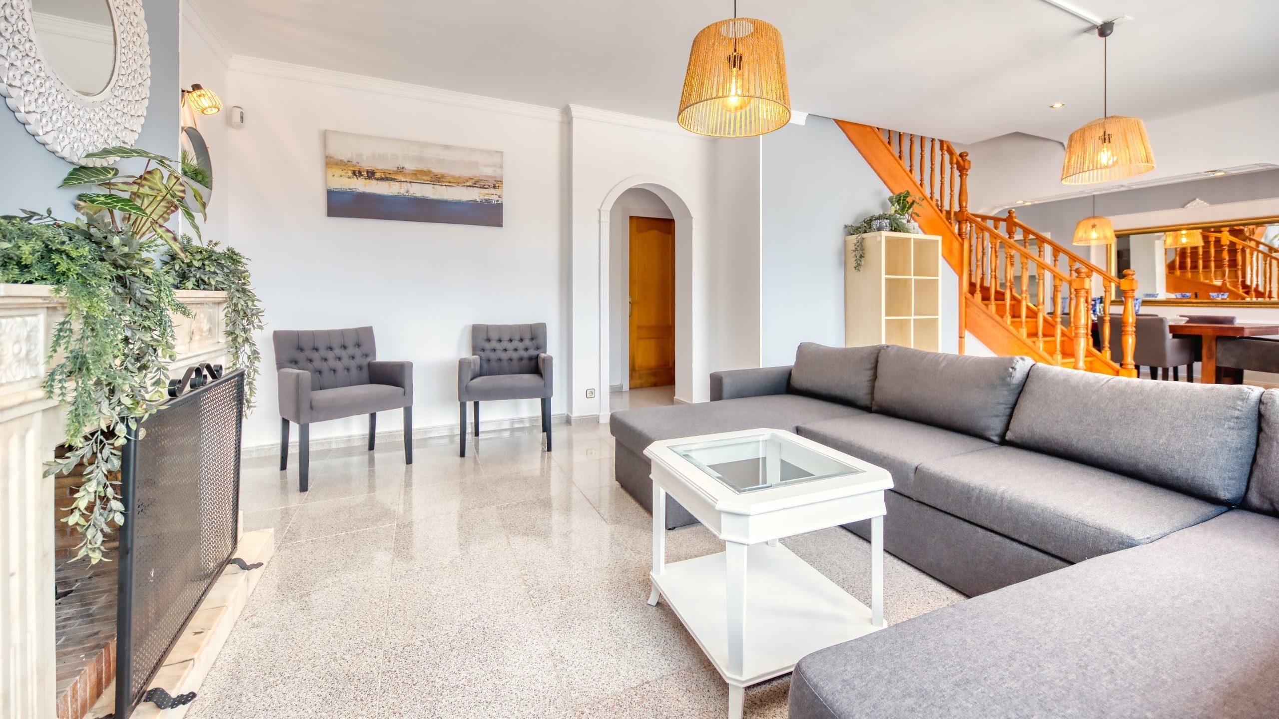 Villas de vacances Costa Brava Espagne - Villa Paris - Espace de vie