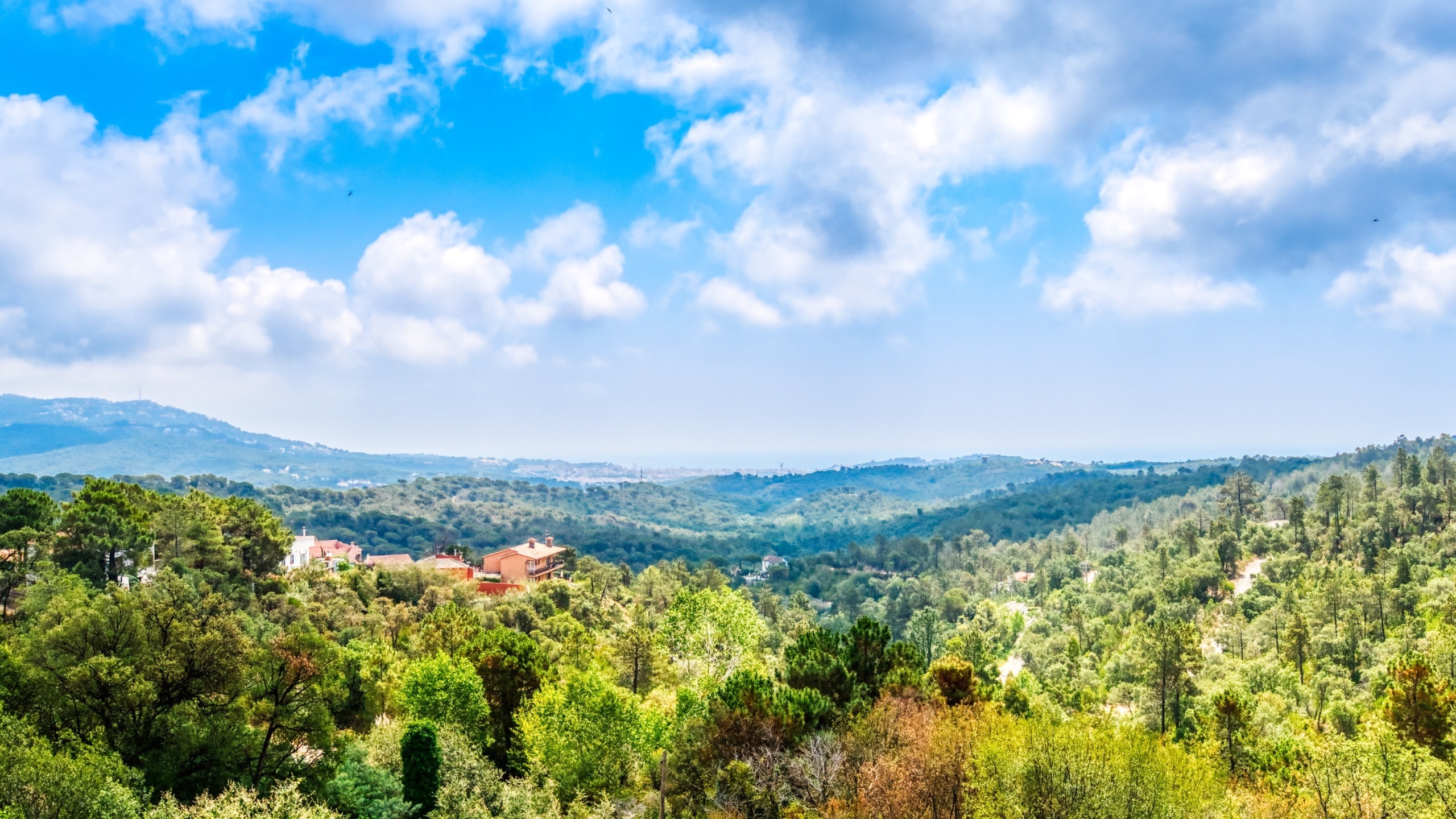 Villas de vacances Costa Brava Espagne - Villa Santa Maria - L’une des vues
