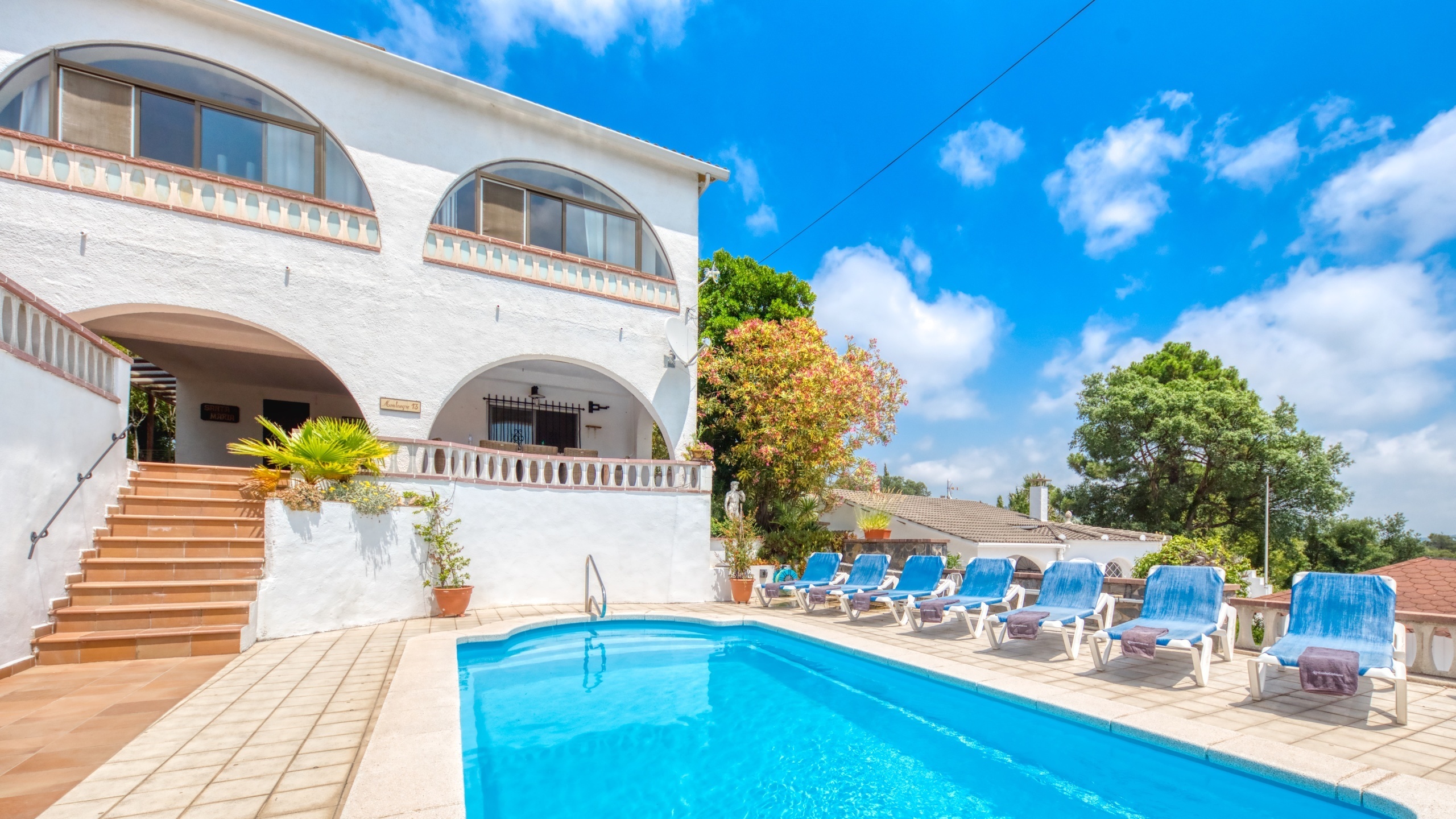 Villas de vacances Costa Brava Espagne - Villa Santa Maria - Villa à l’extérieur