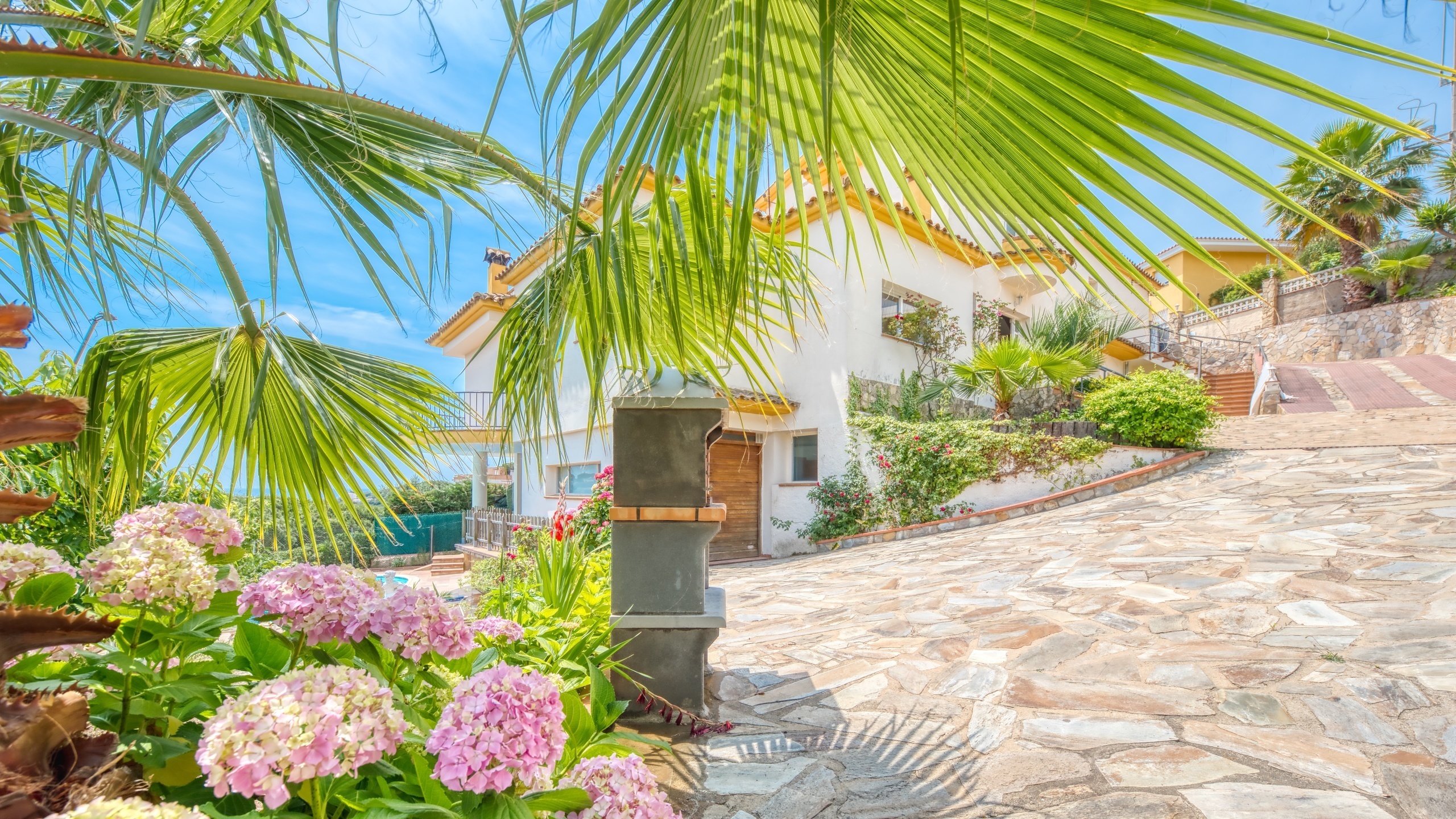 Villas de vacances Costa Brava Espagne - Villa Valentina - Espace barbecue