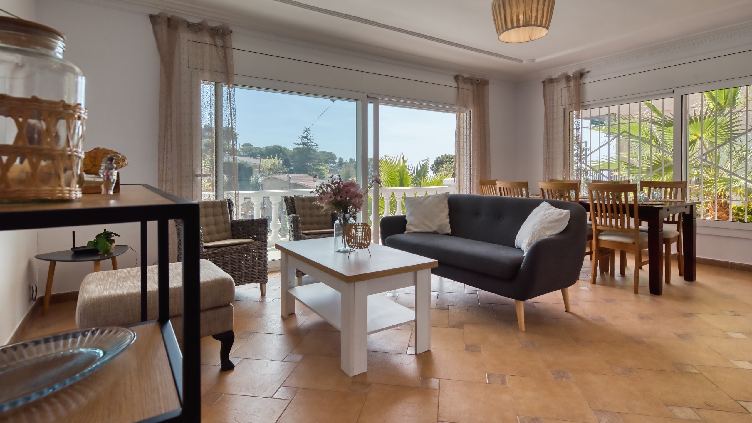 Villas de vacances Costa Brava Espagne - Villa Donna - Espace de vie