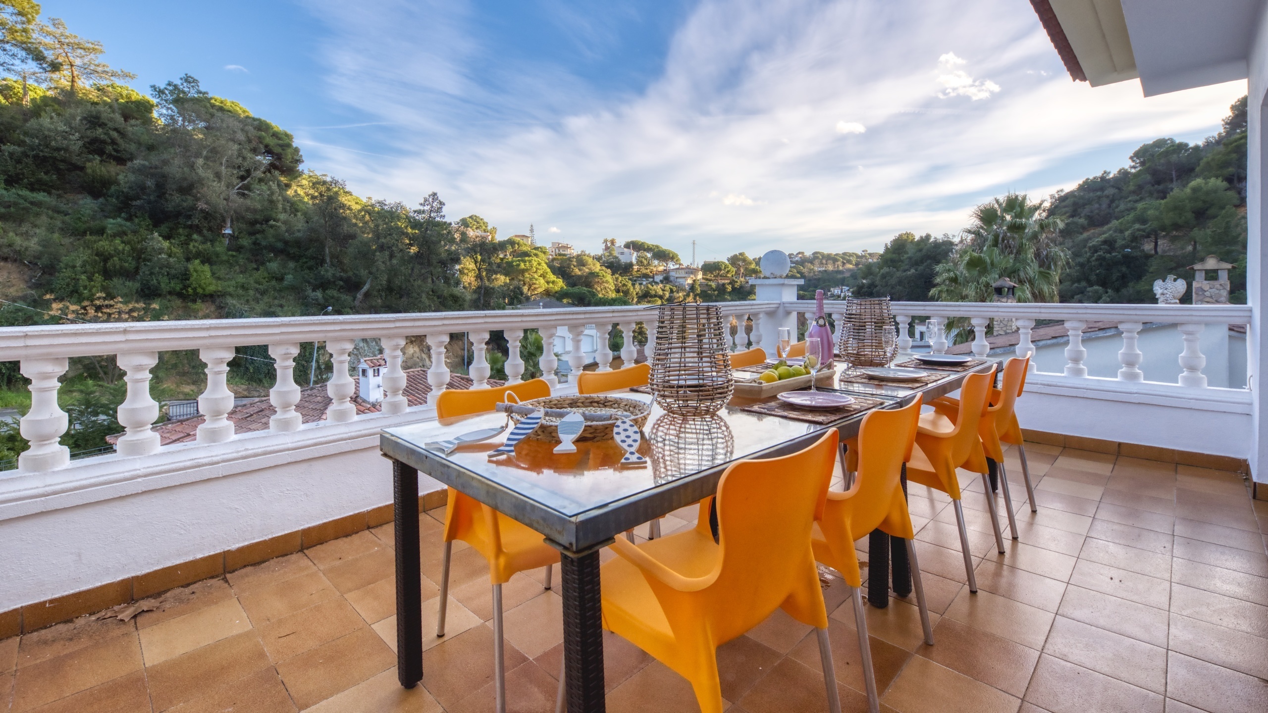 Villas de vacances Costa Brava Espagne - Villa Rosa - Terrasse