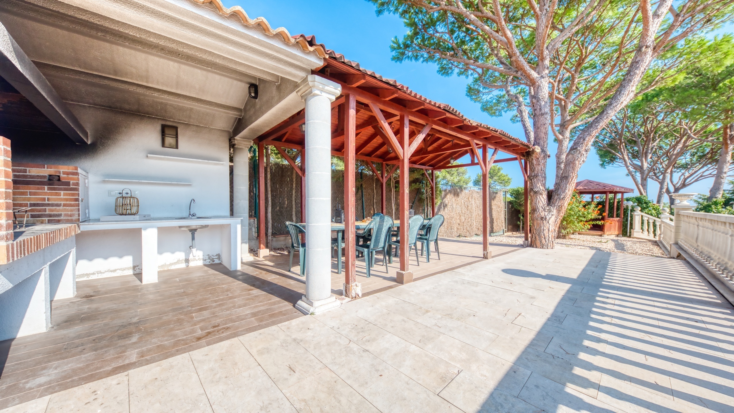 Villas de vacances Costa Brava Espagne - Villa PrimaDonna - Espace barbecue
