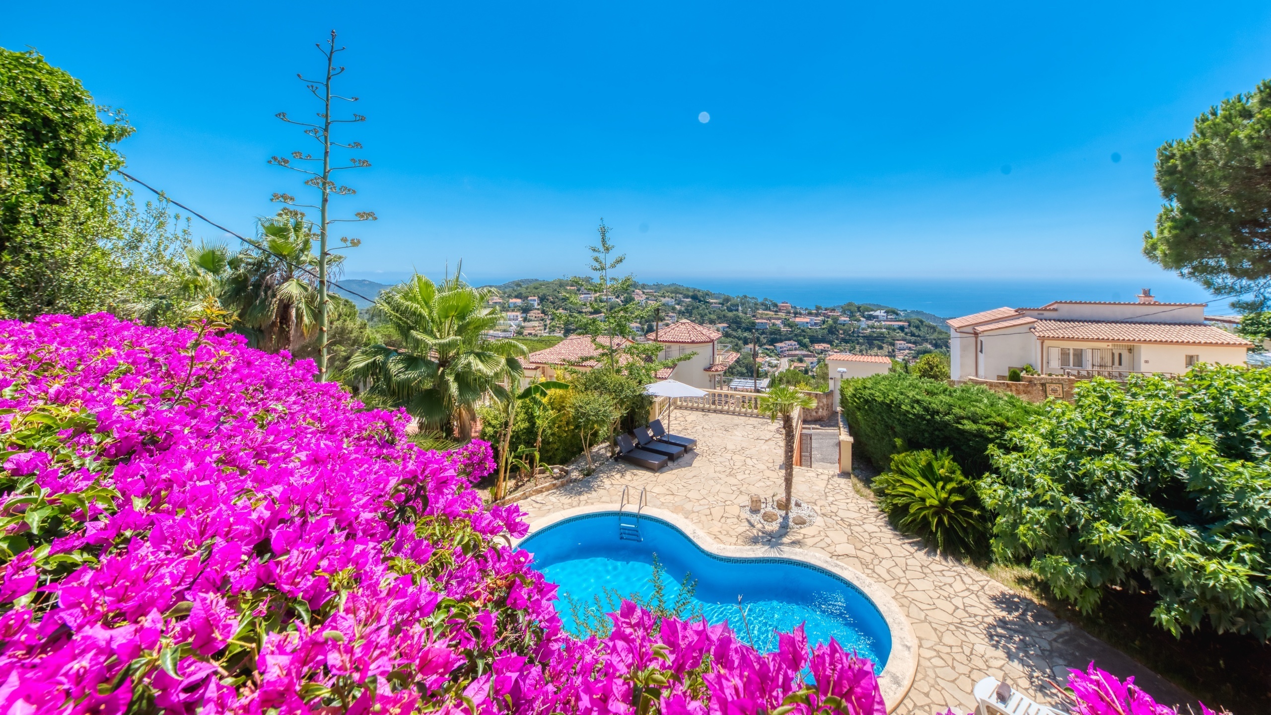 Villas de vacances Costa Brava Espagne - Villa Amalia - L’une des vues