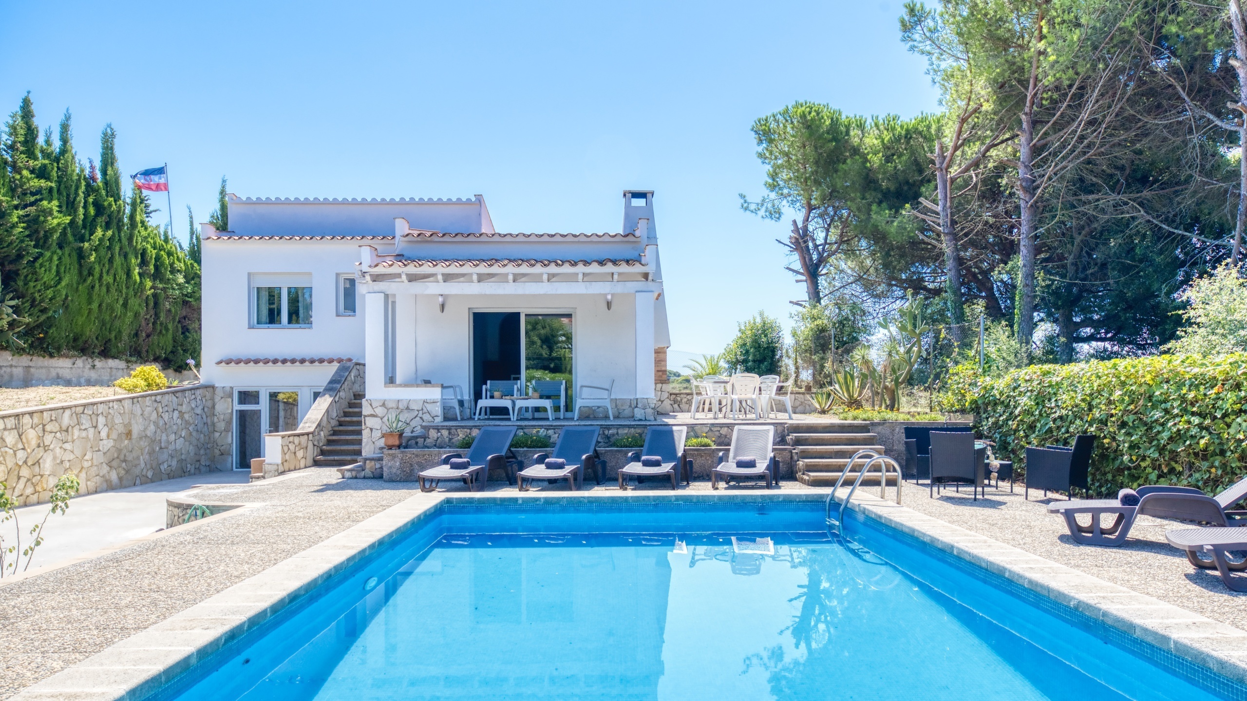 Villas de vacances Costa Brava Espagne - Villa Violeta - Piscine