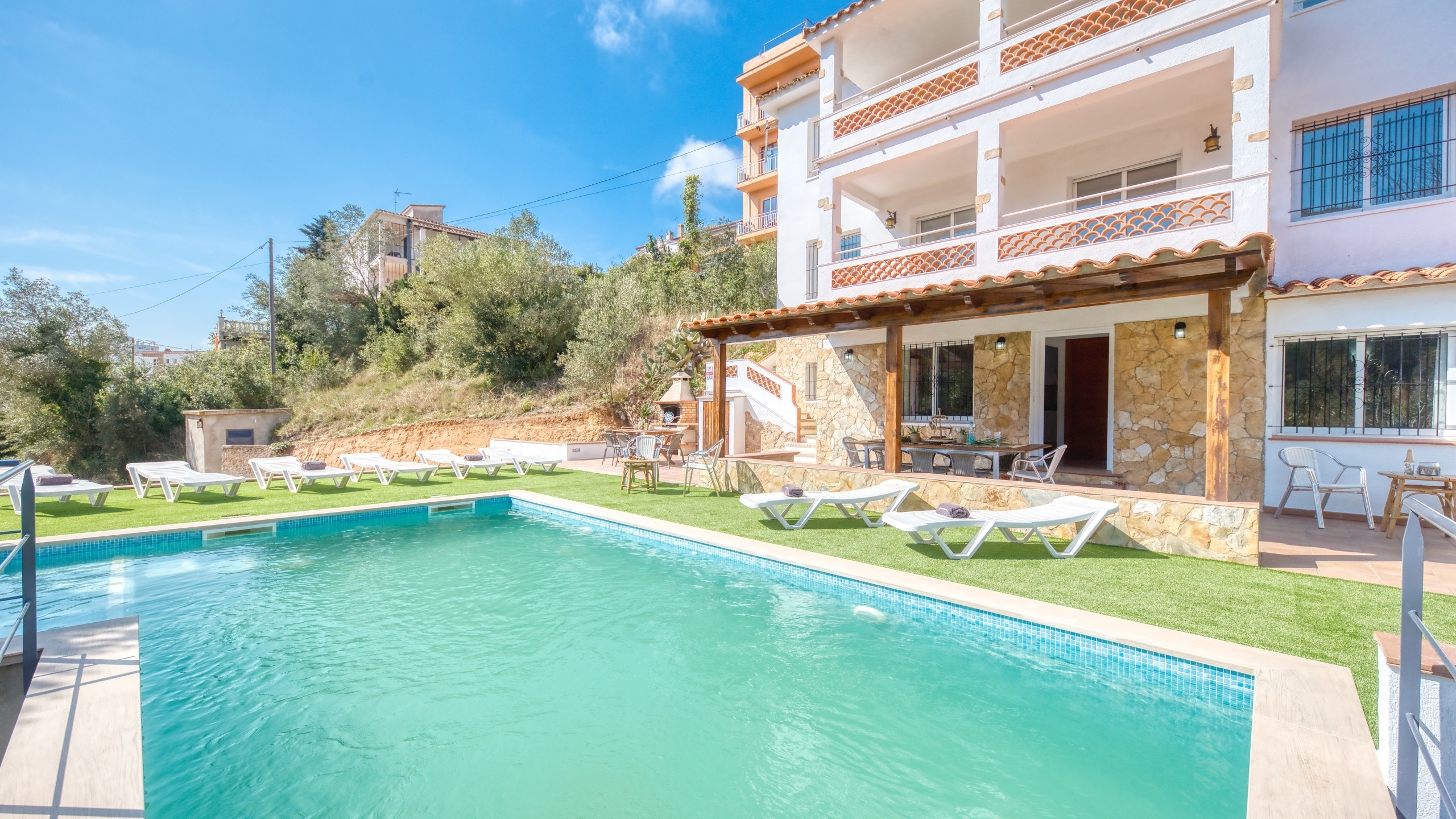 Villas de vacances Costa Brava Espagne - Villa Pilar - Piscine