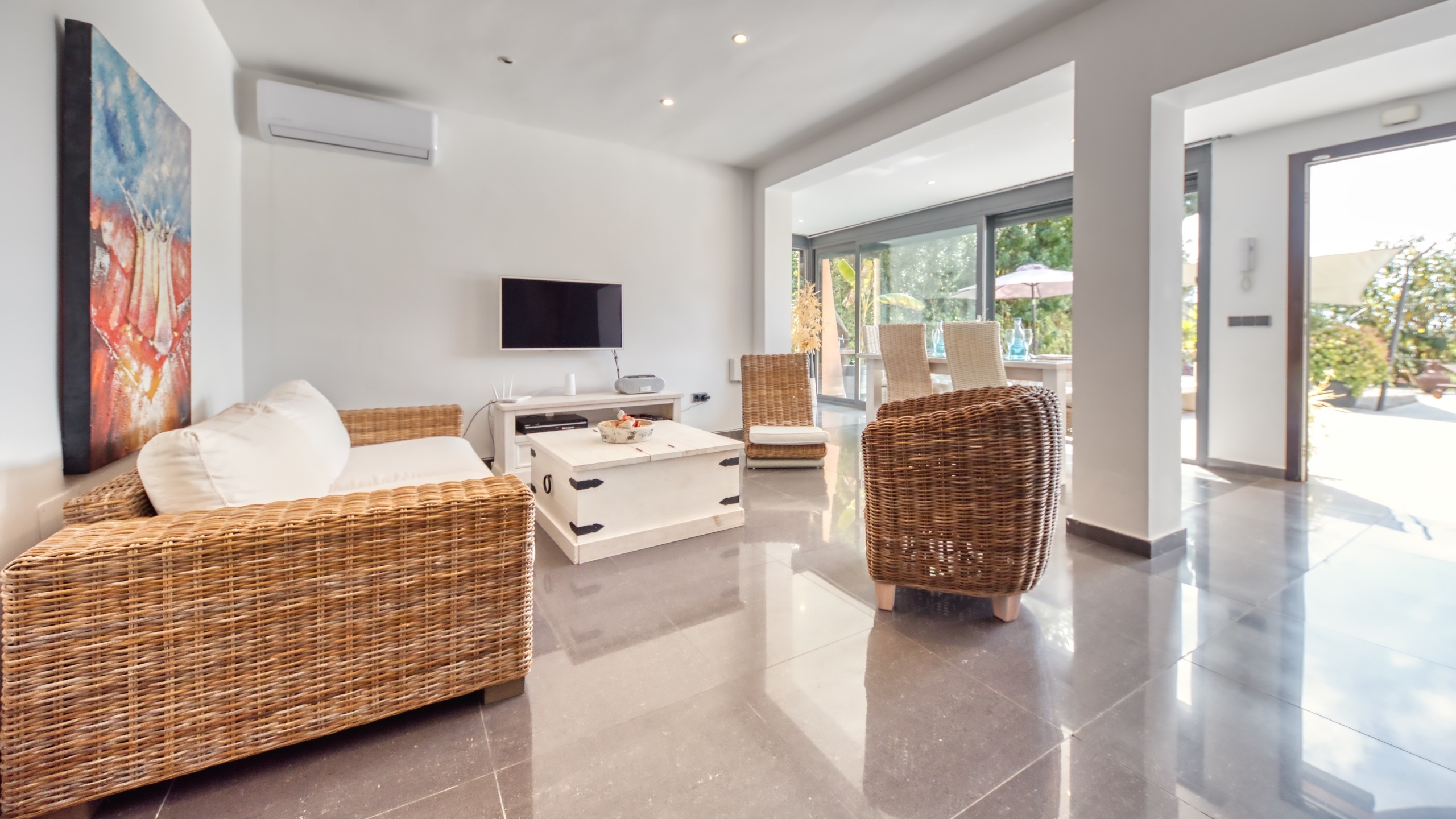 Villas de vacances Costa Brava Espagne - Villa Olivia - Espace de vie