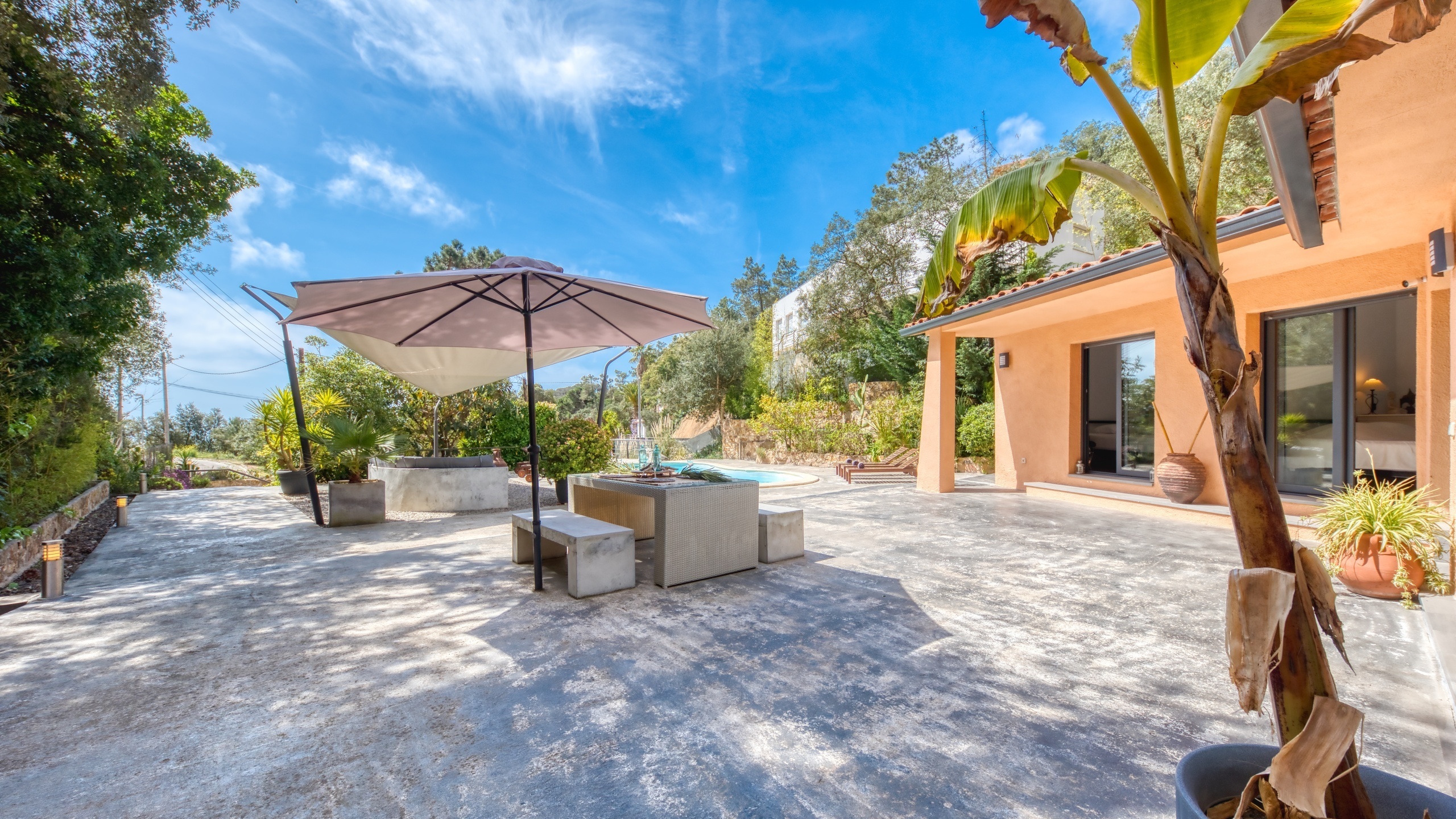 Villas de vacances Costa Brava Espagne - Villa Olivia - Terrasse
