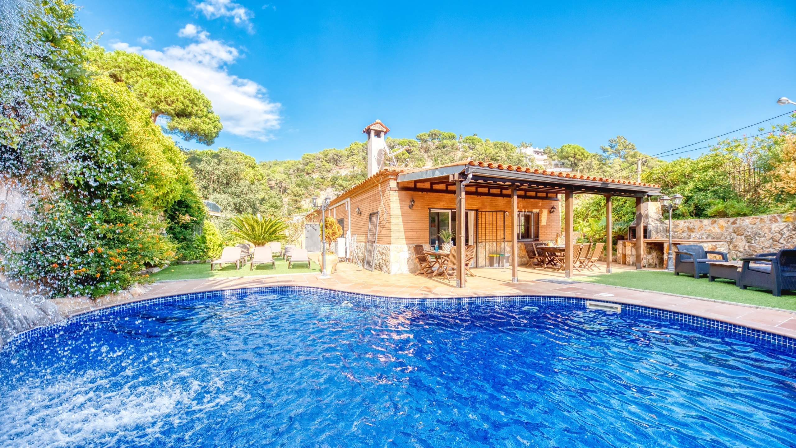 Villas de vacances Costa Brava Espagne - Villa Alba - Piscine