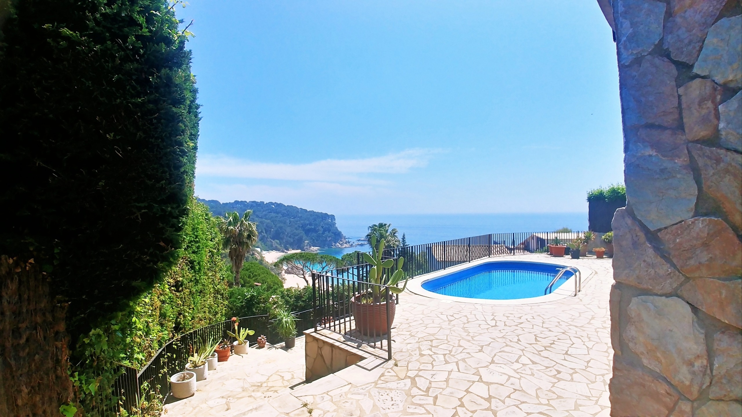 Villas de vacances Costa Brava Espagne - Villa Flor - L’une des vues