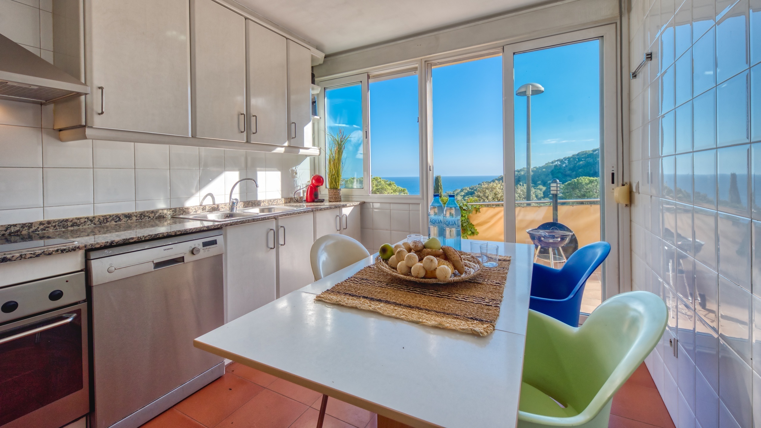 Villas de vacances Costa Brava Espagne - Villa Santa Cristina - Cuisine