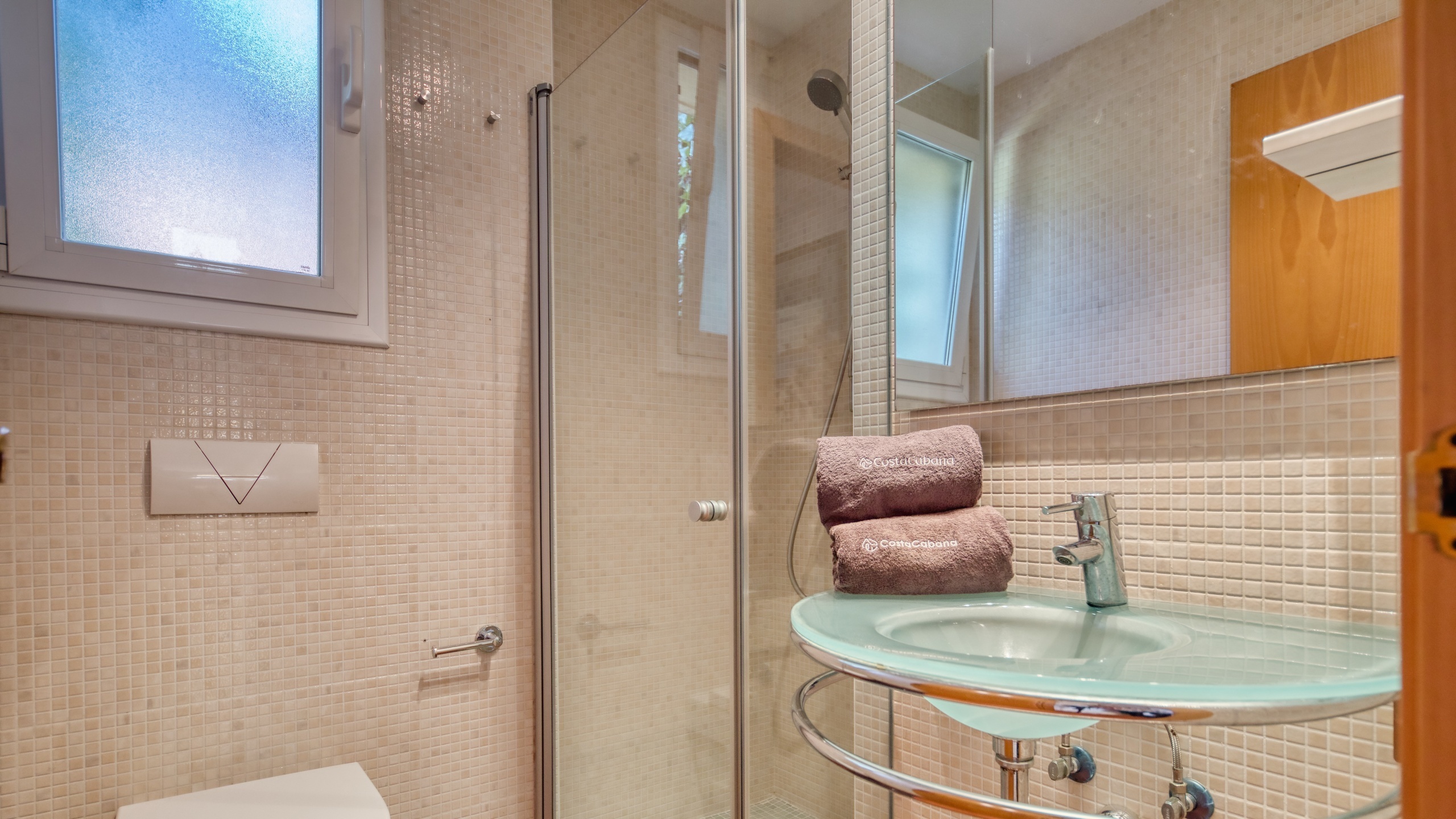 Villas de vacances Costa Brava Espagne - Villa Santa Cristina - Salle de Bains