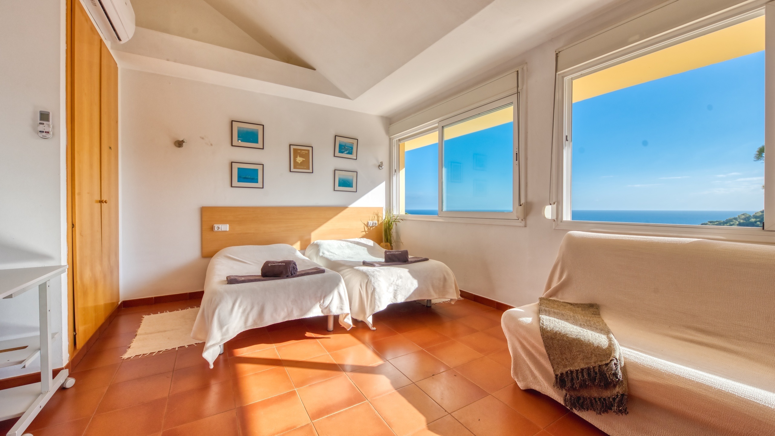 Villas de vacances Costa Brava Espagne - Villa Santa Cristina - Chambre