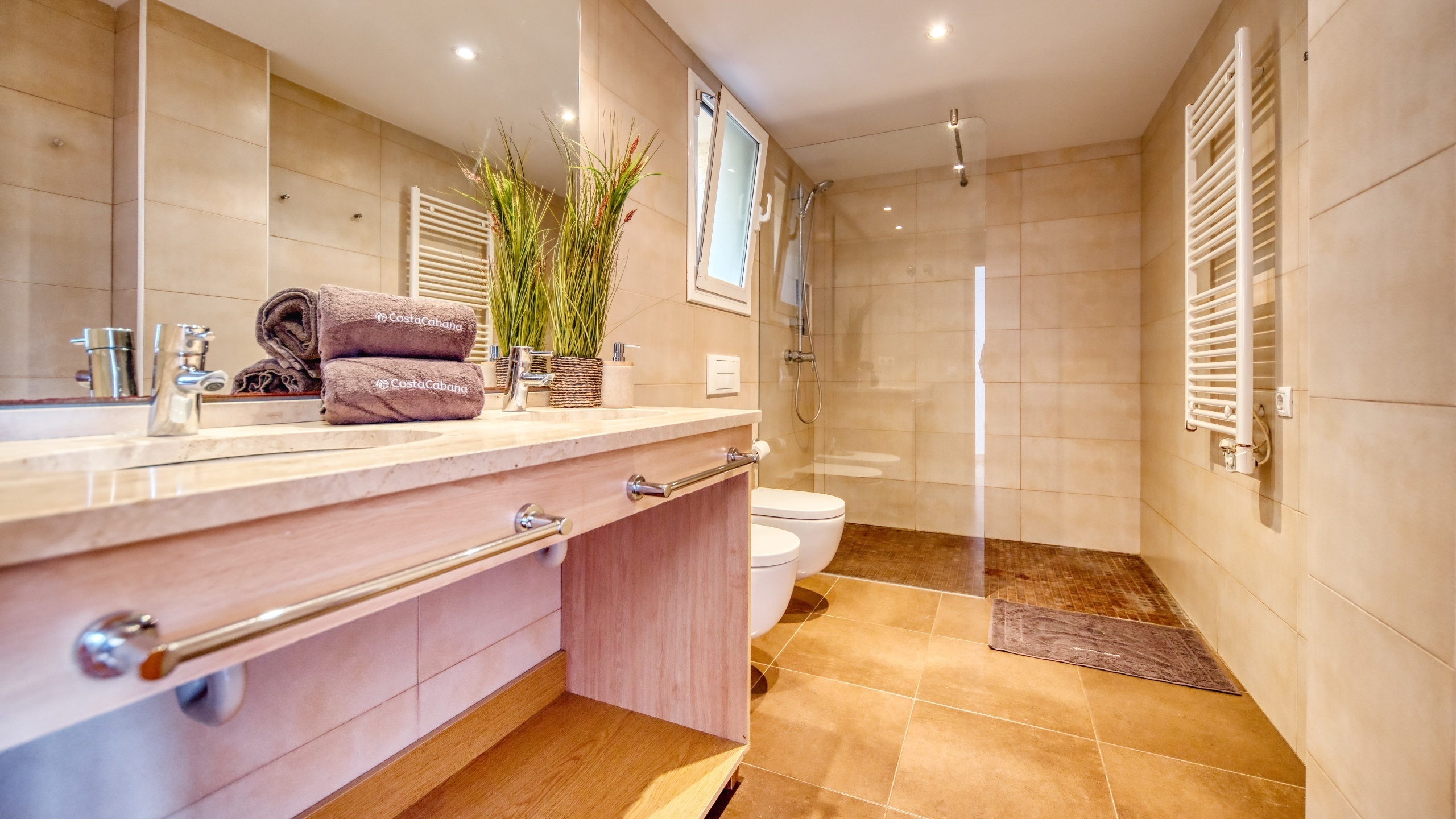 Villas de vacances Costa Brava Espagne - Villa Santa Cristina - Salle de Bains