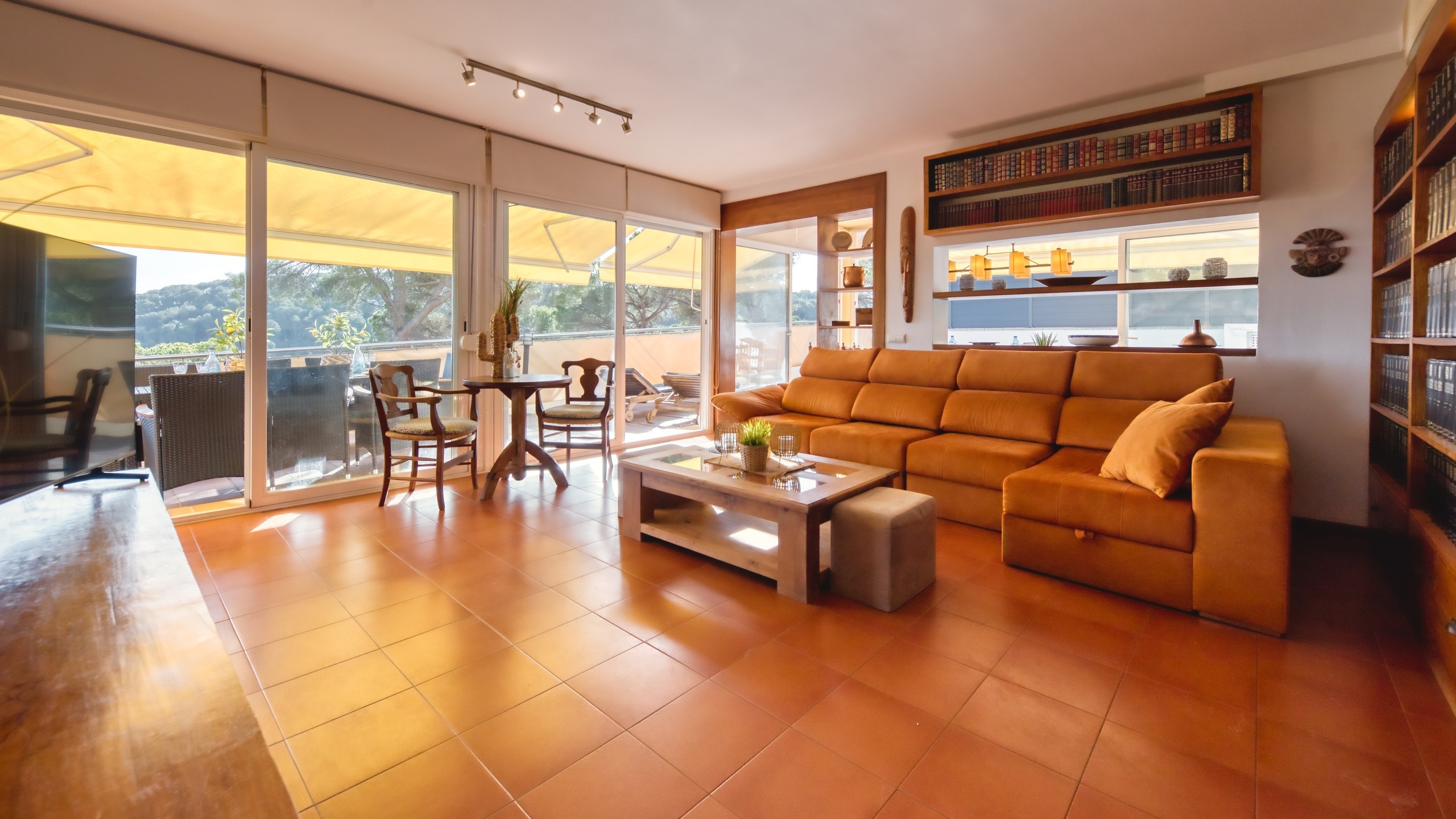 Villas de vacances Costa Brava Espagne - Villa Santa Cristina - Espace de vie