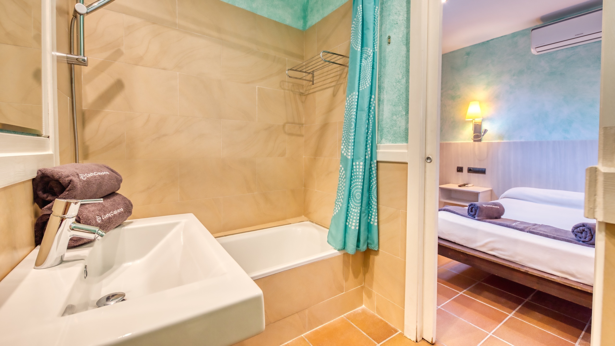 Villas de vacances Costa Brava Countryside Espagne - Villa Can Bernardi - Salle de bain attenante