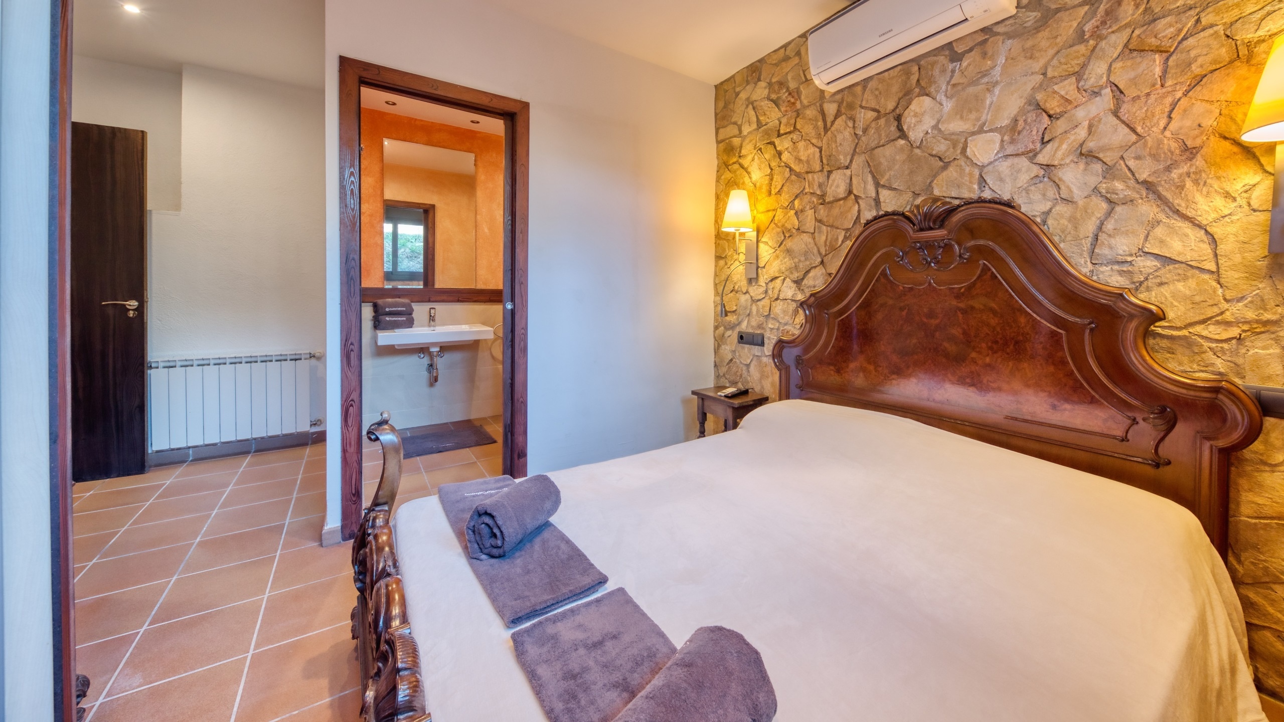 Villas de vacances Costa Brava Countryside Espagne - Villa Can Bernardi - Chambre