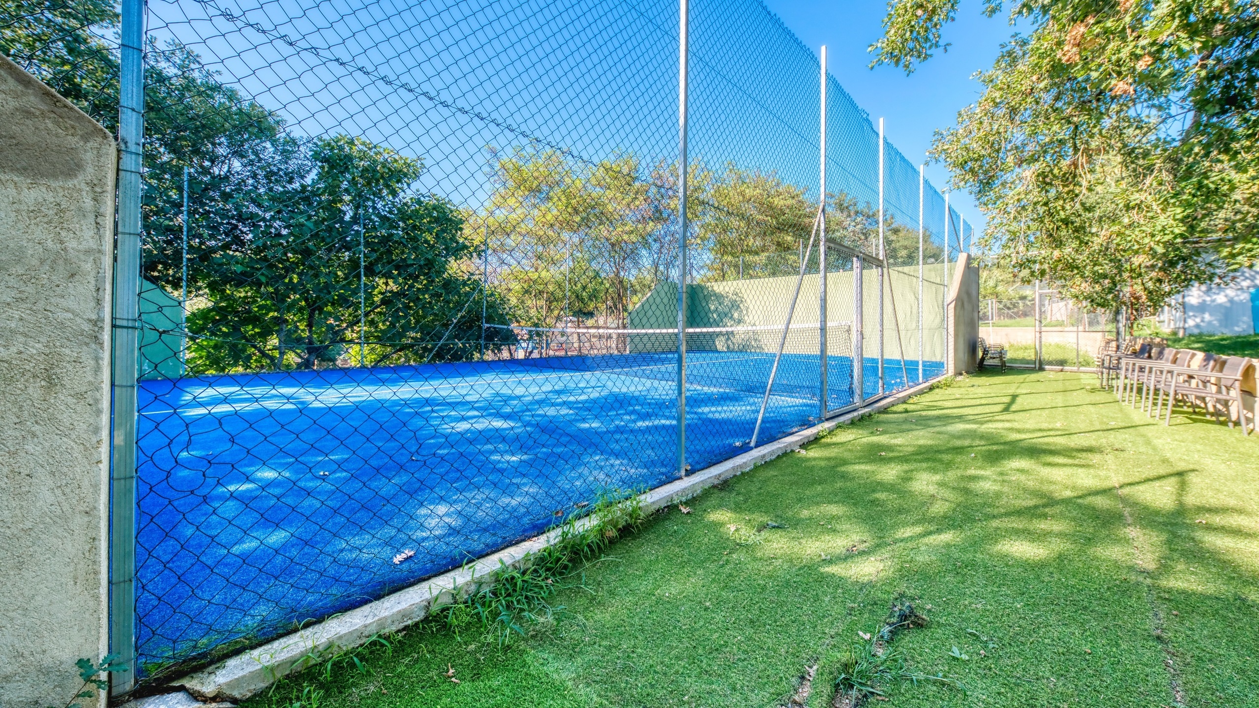 Villas de vacances Costa Brava Countryside Espagne - Villa Can Bernardi - Court de tennis