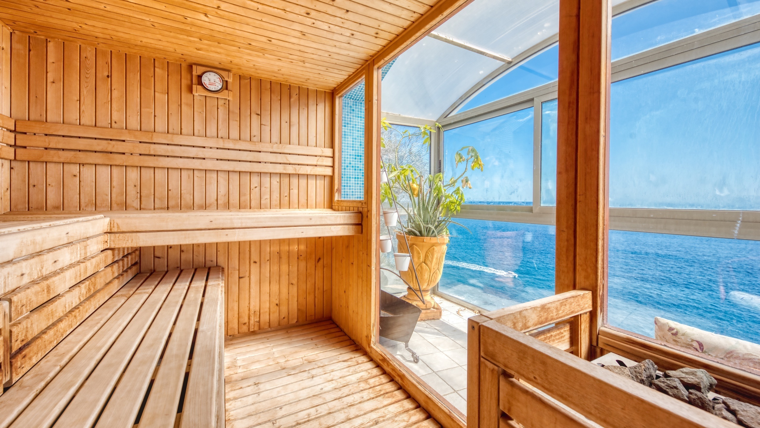 Villas de vacances Costa Brava Espagne - Villa Infinity - Sauna