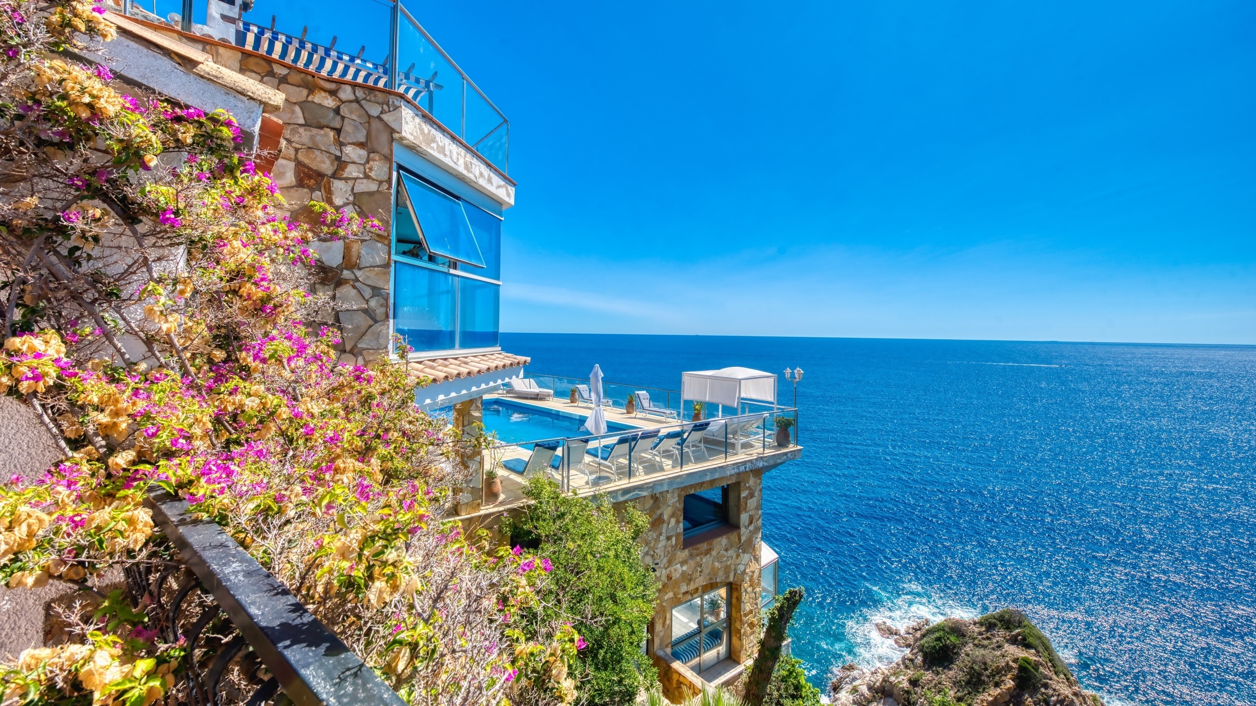 Villas de vacances Costa Brava Espagne - Villa Infinity - L’une des vues