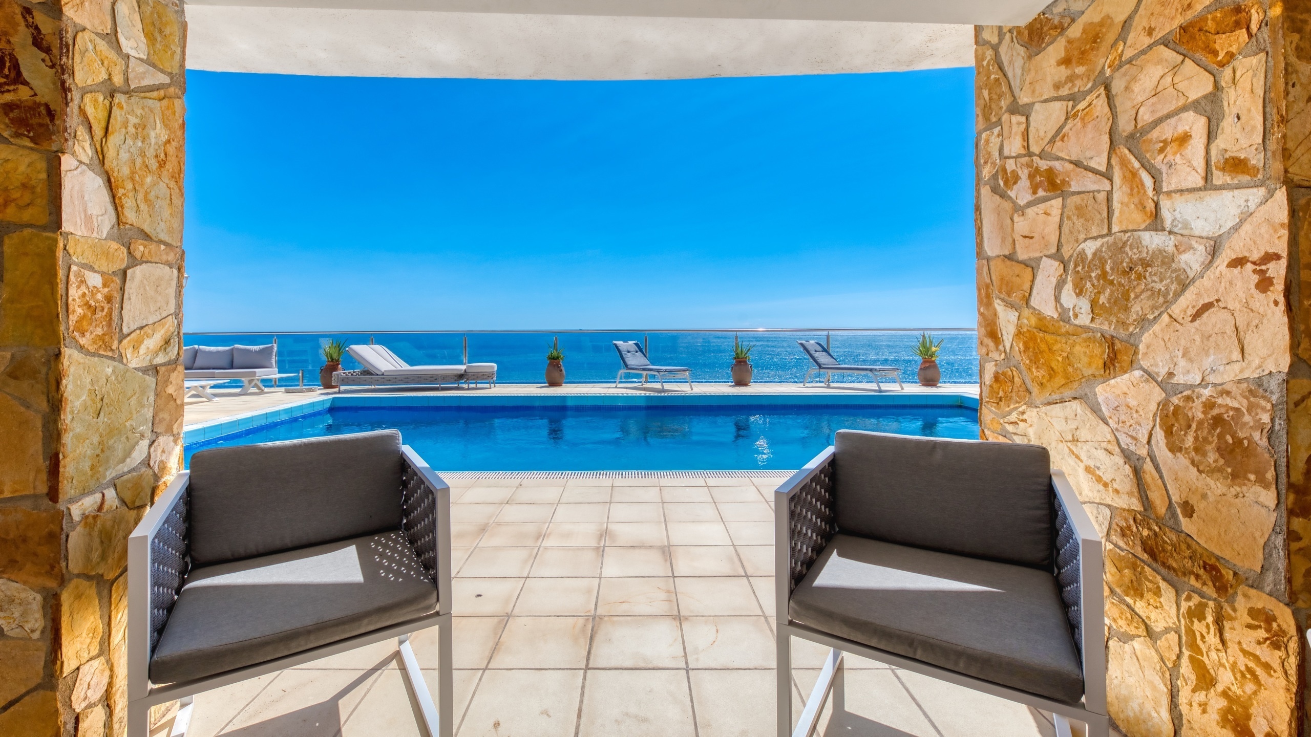 Villas de vacances Costa Brava Espagne - Villa Infinity - Endroit romantique