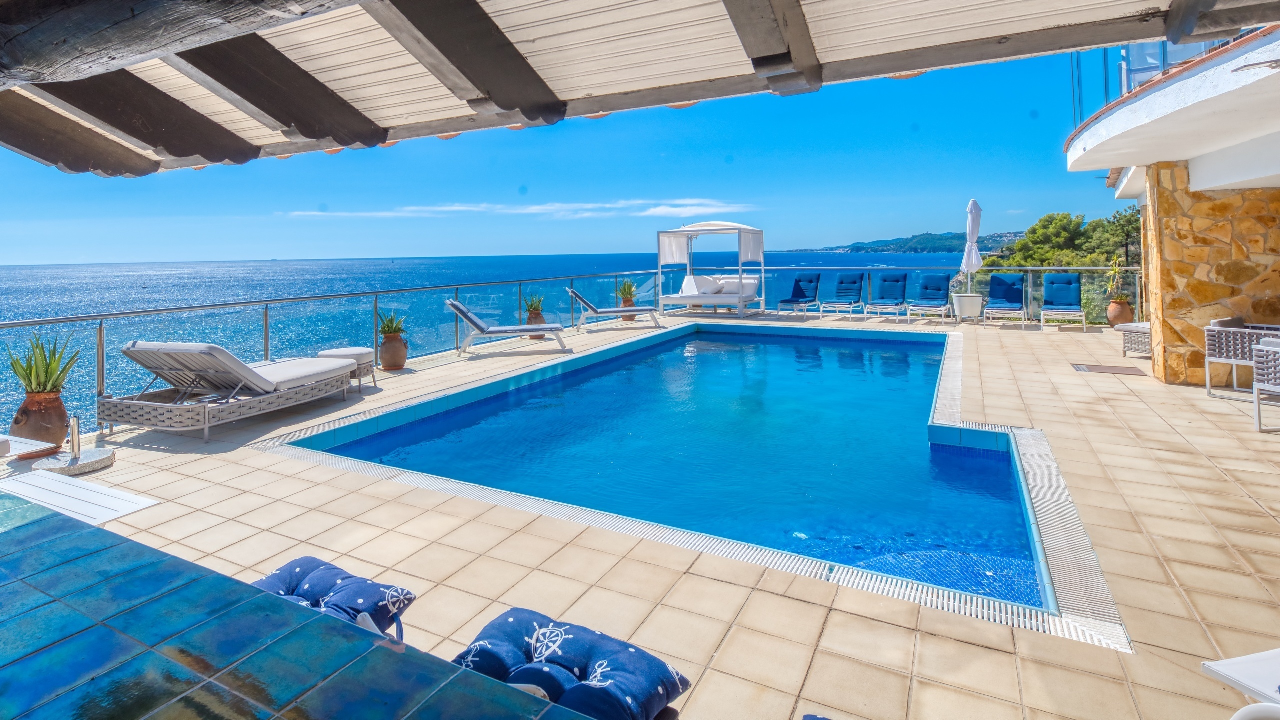 Villas de vacances Costa Brava Espagne - Villa Infinity - Piscine