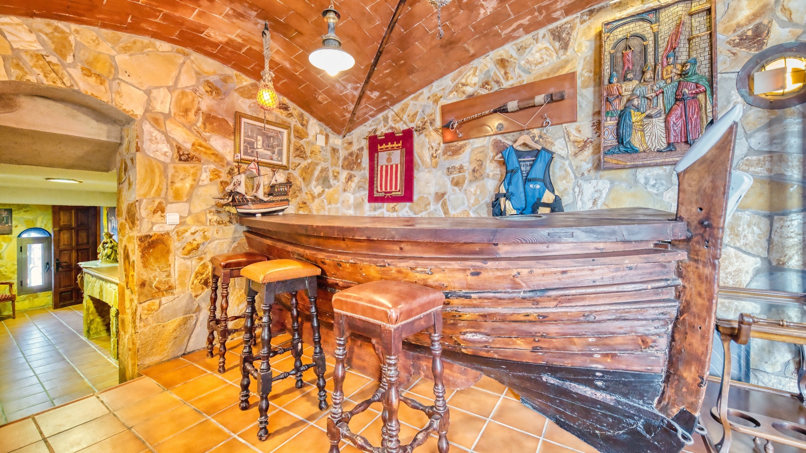 Villas de vacances Costa Brava Espagne - Villa Infinity - Bar/Bodega