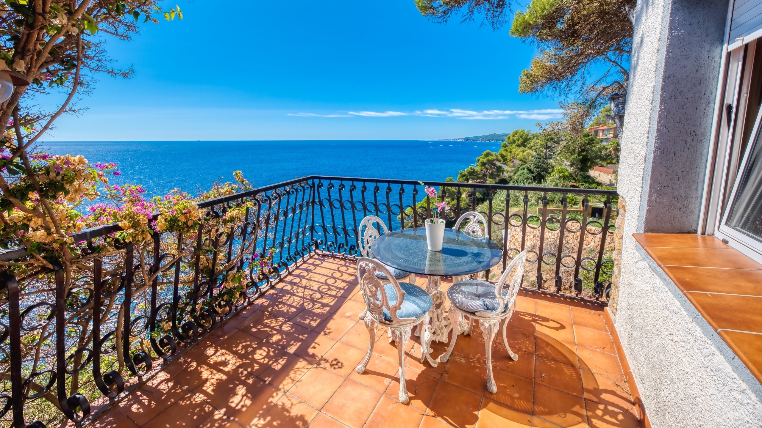 Villas de vacances Costa Brava Espagne - Villa Infinity - Terrasse