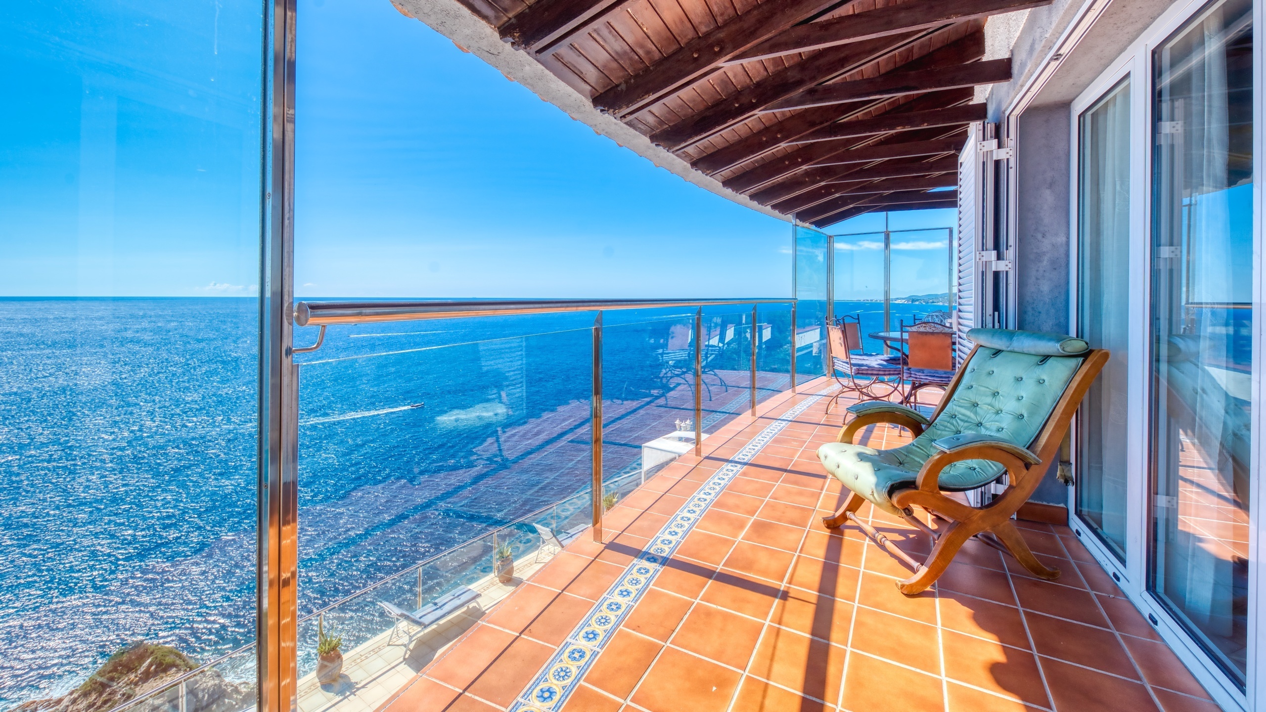 Villas de vacances Costa Brava Espagne - Villa Infinity - Terrasse