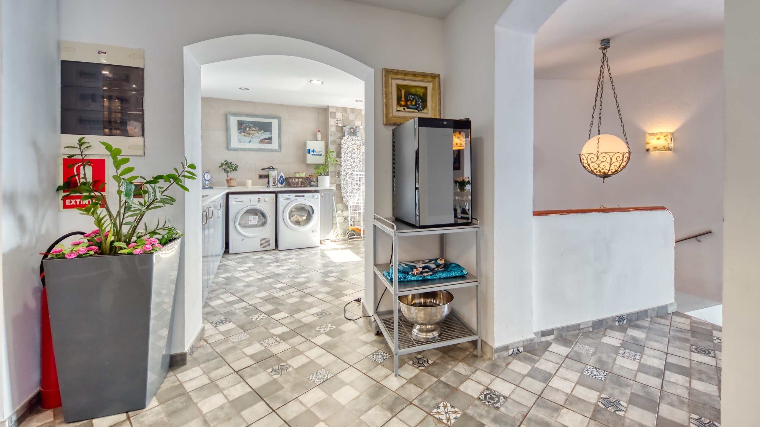 Villas de vacances Costa Brava Espagne - Villa Infinity - Buanderie