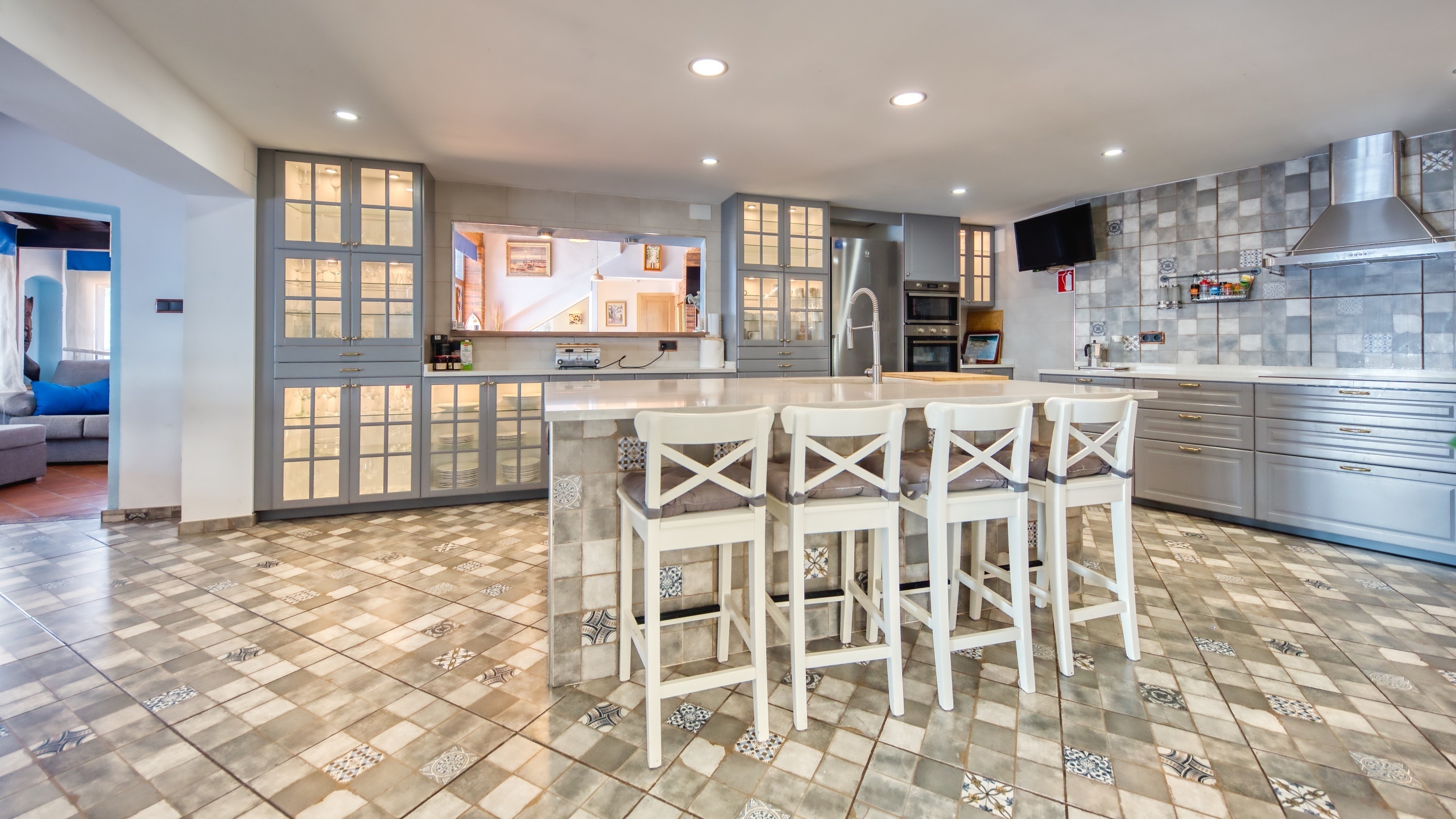 Villas de vacances Costa Brava Espagne - Villa Infinity - Cuisine ouverte