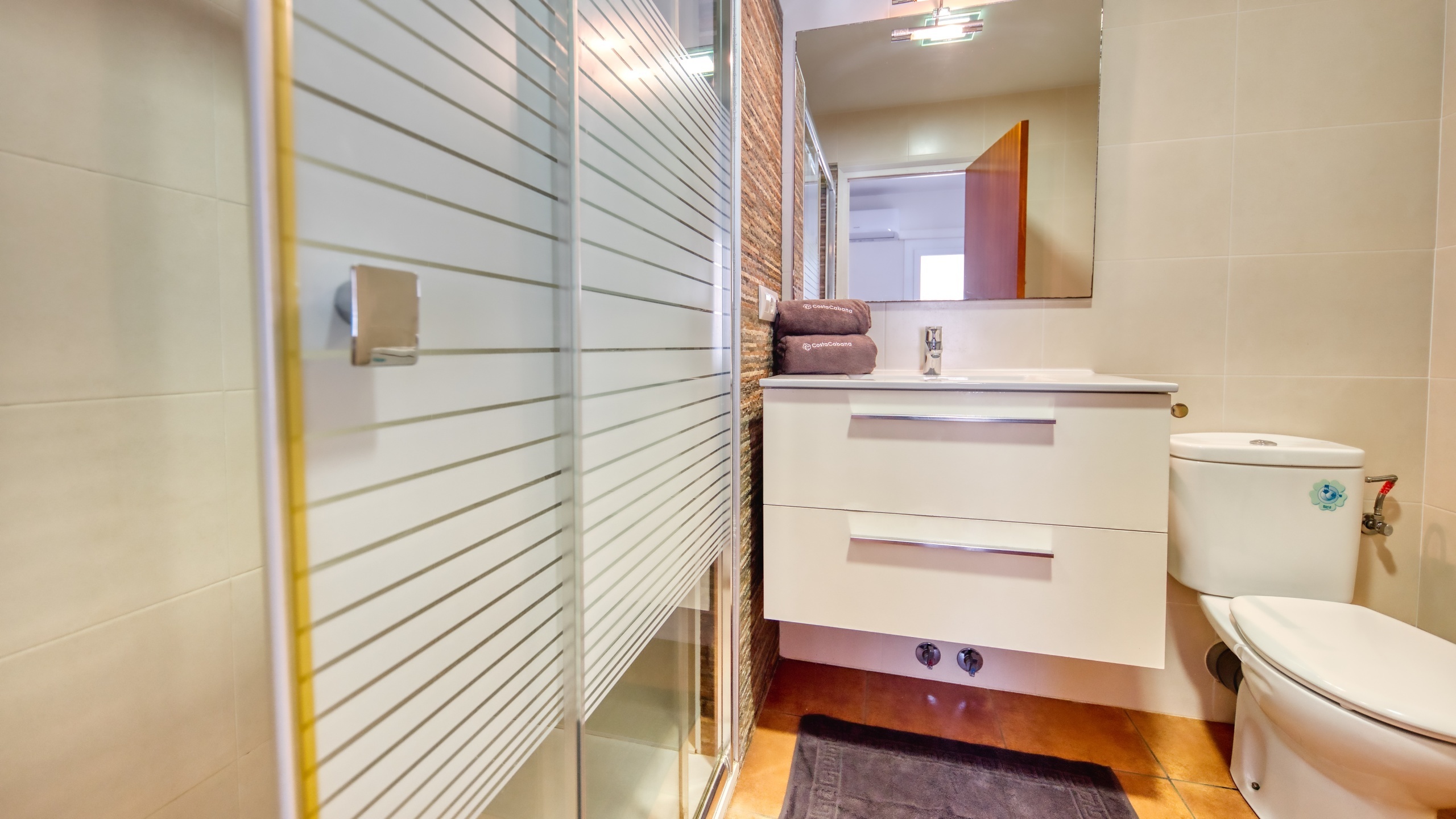 Villas de vacances Costa Brava Espagne - Villa Blanca - Salle de Bains