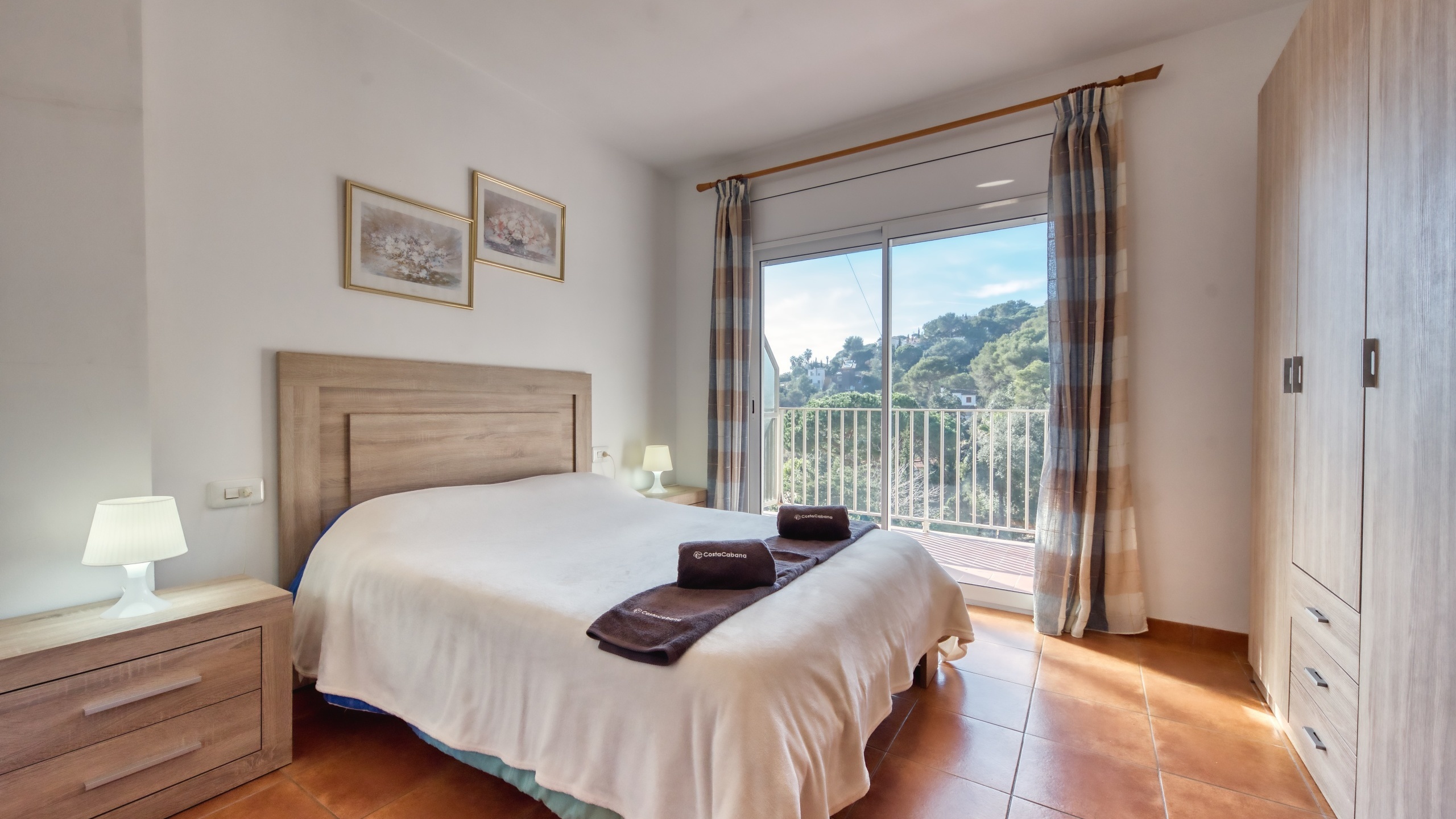 Villas de vacances Costa Brava Espagne - Villa Blanca - Chambre