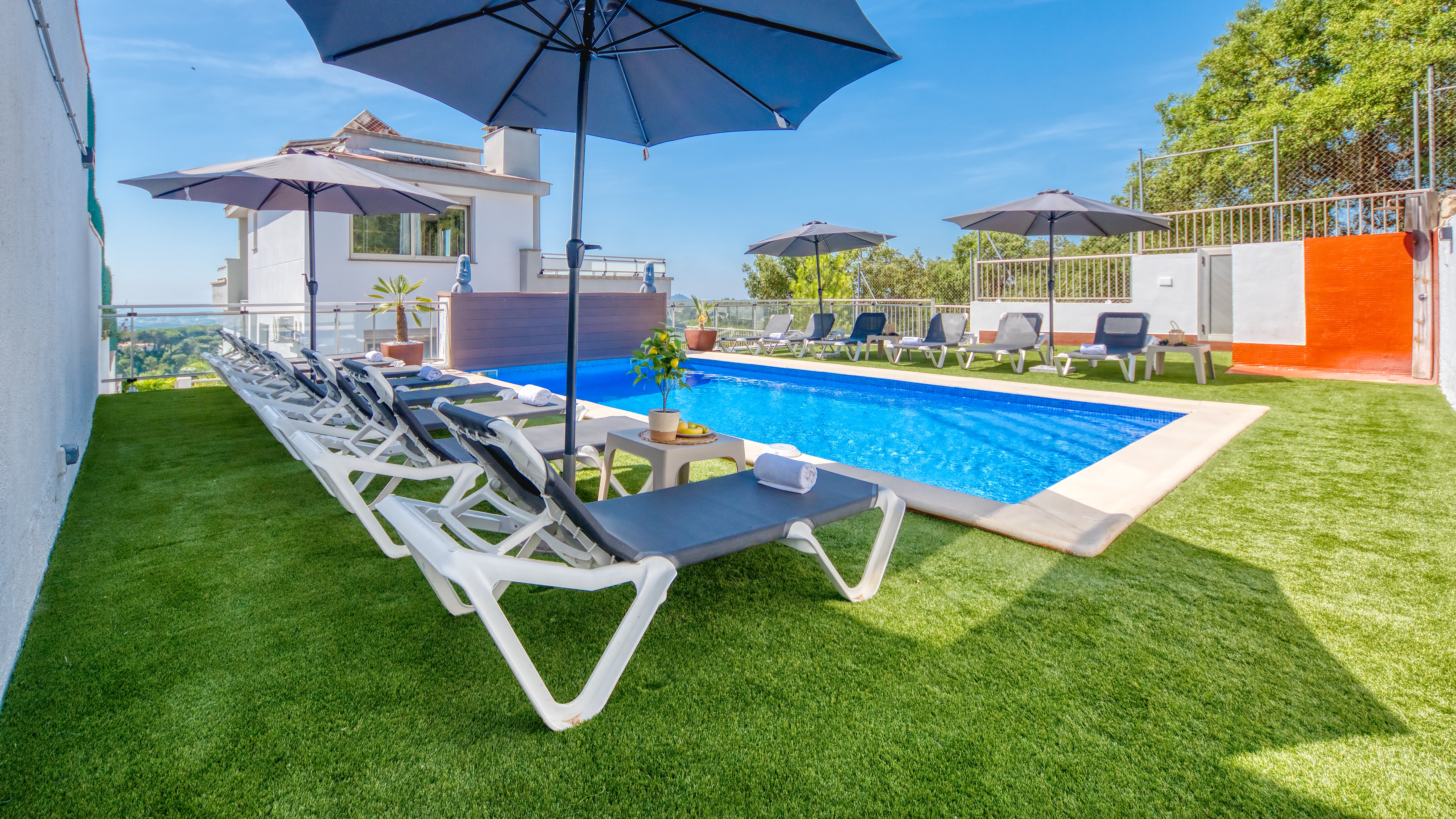 Villas de vacances Costa Brava Espagne - Villa Sandy Beach - Chaises longues