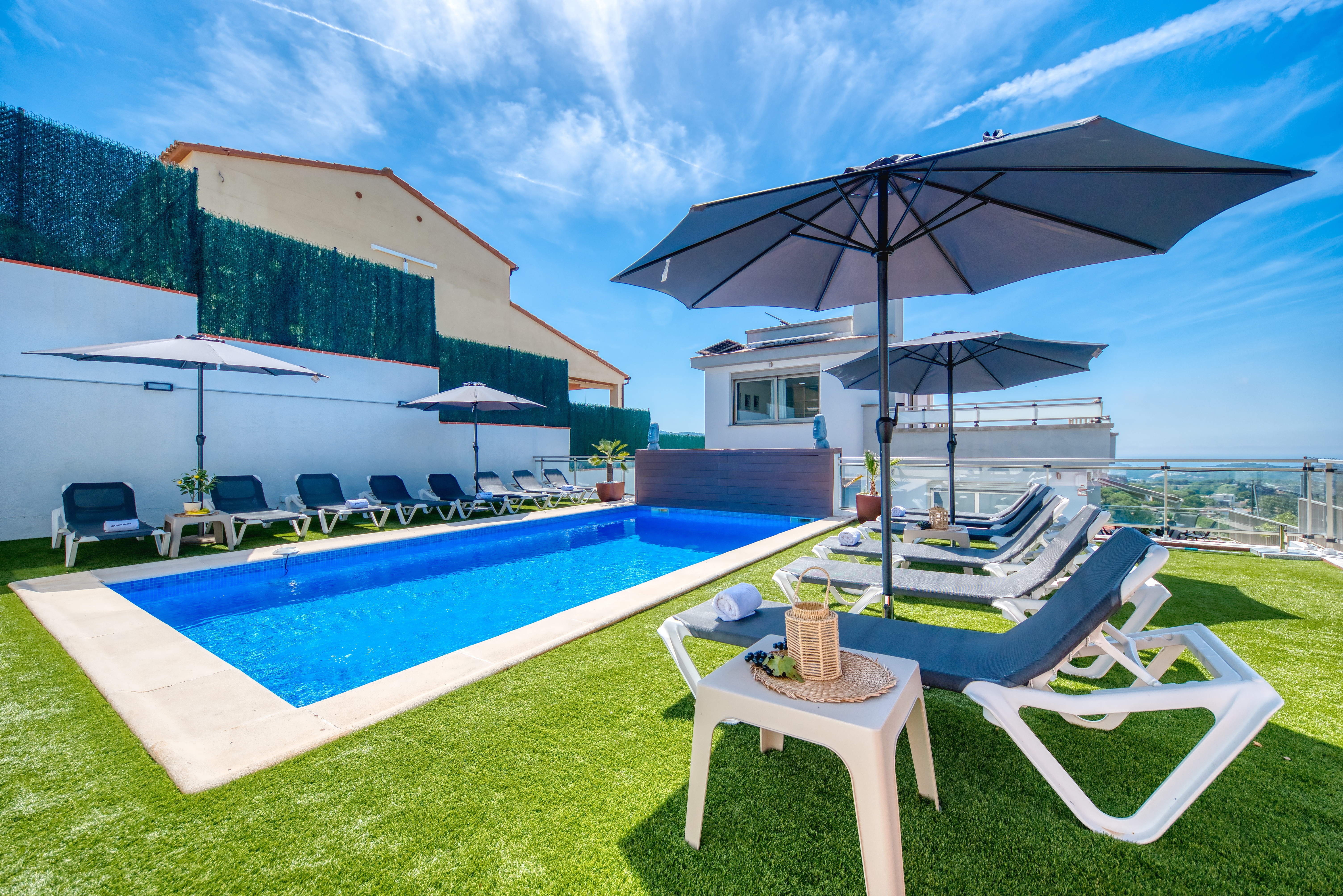 Villas de vacances Costa Brava Espagne - Villa Sandy Beach - Chaises longues