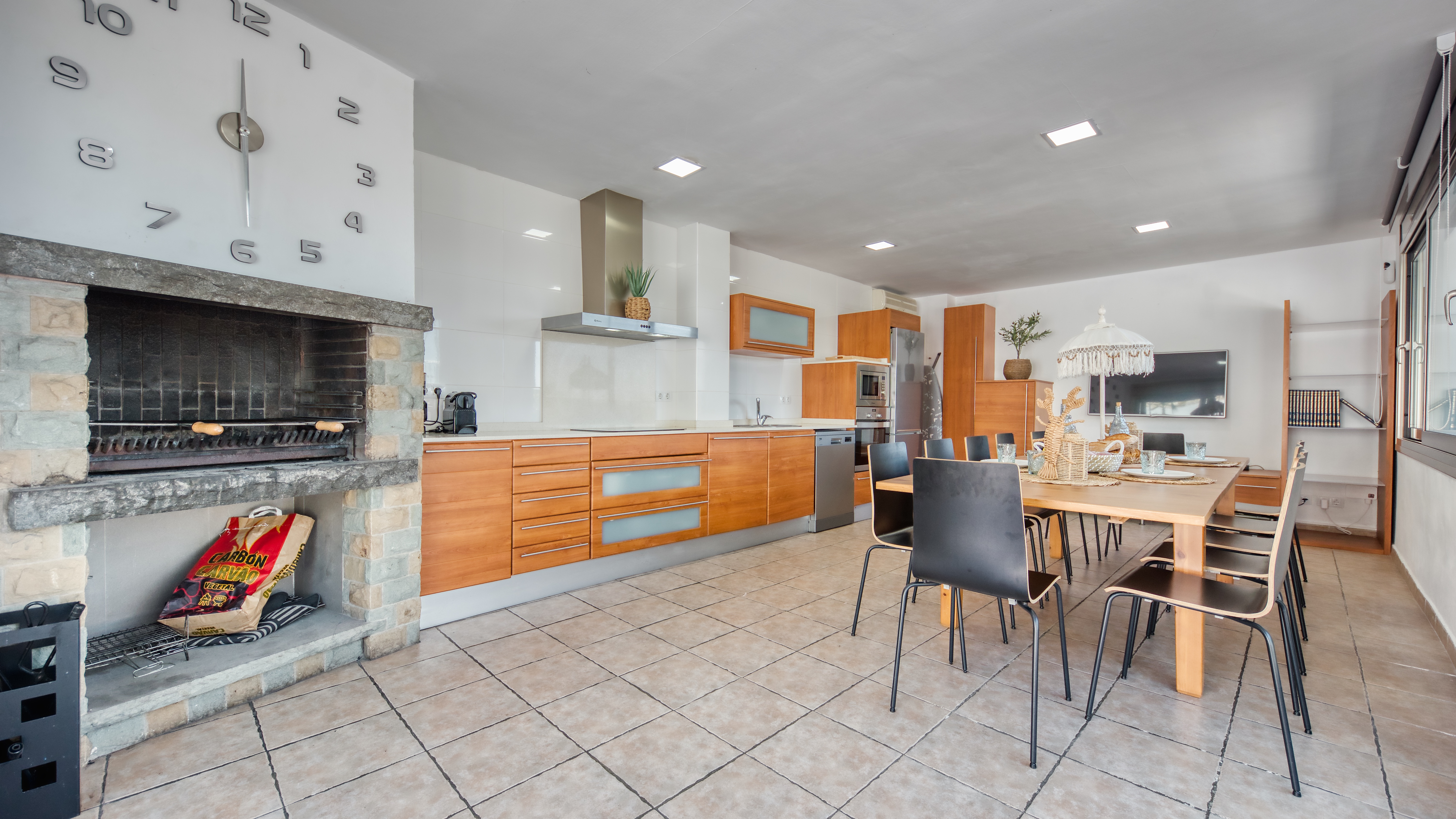 Villas de vacances Costa Brava Espagne - Villa Sandy Beach - Espace barbecue