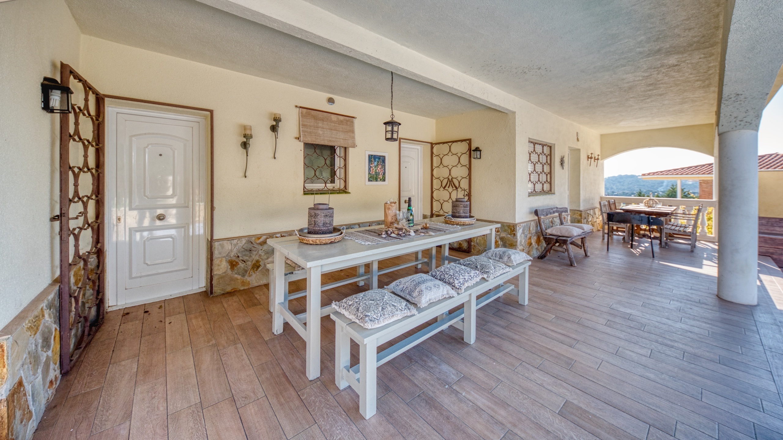 Villas de vacances Costa Brava Espagne - Villa Madonna - Espace barbecue