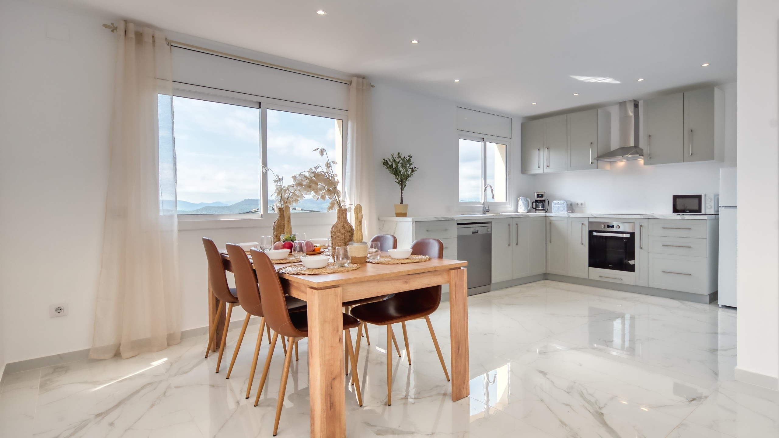 Villas de vacances Costa Brava Espagne - Villa La Luna - Cuisine